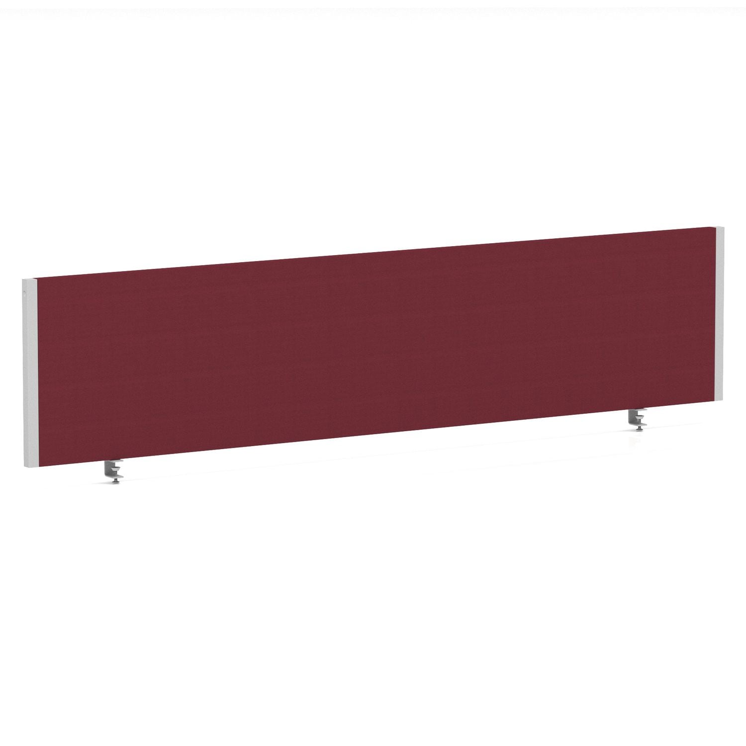 Impulse Plus Impulse/Plus Bench Screen 1800 Bespoke Ginseng Chilli Silver Frame