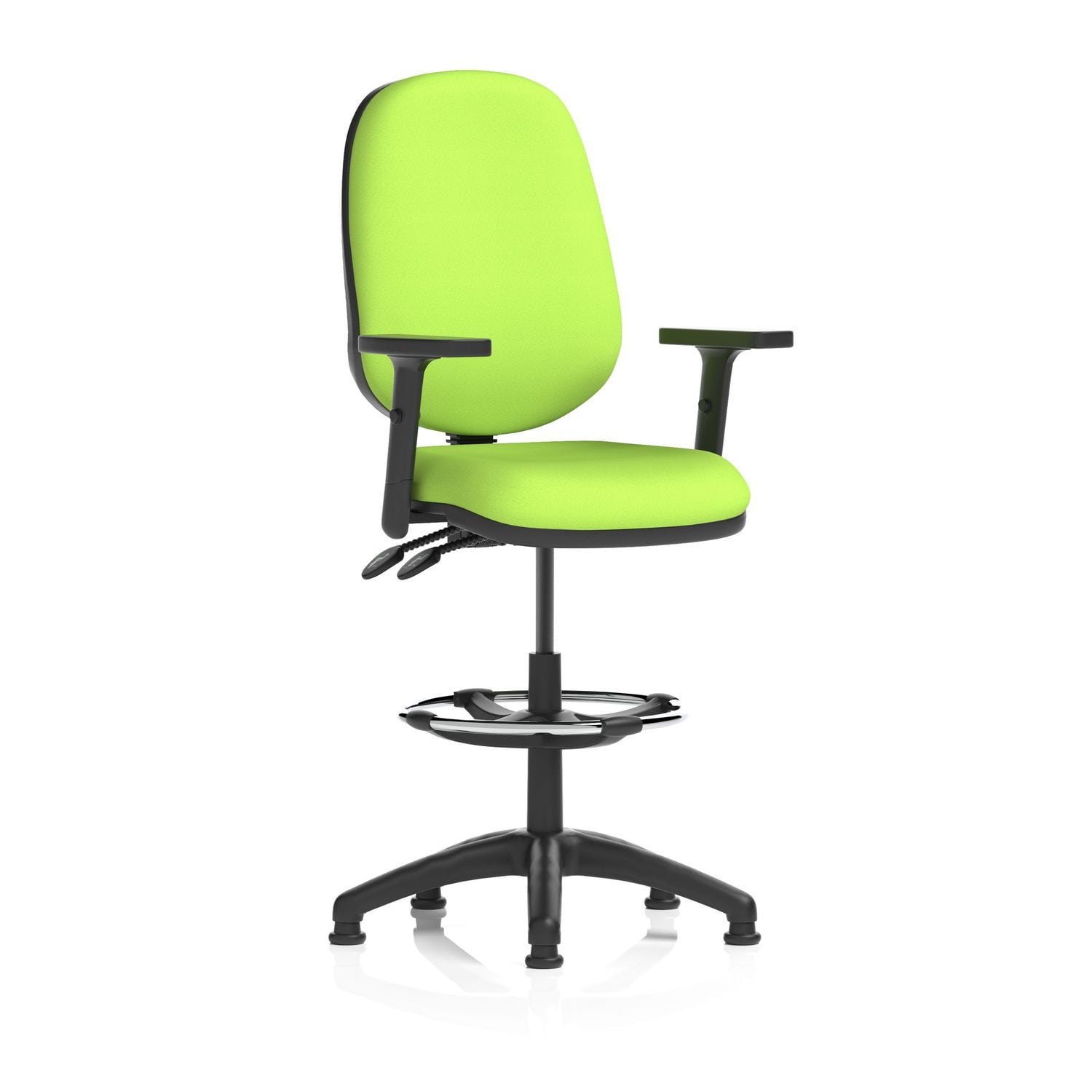 Eclipse Plus II Lever Task Operator Chair Myrrh Green Fully Bespoke Colour with