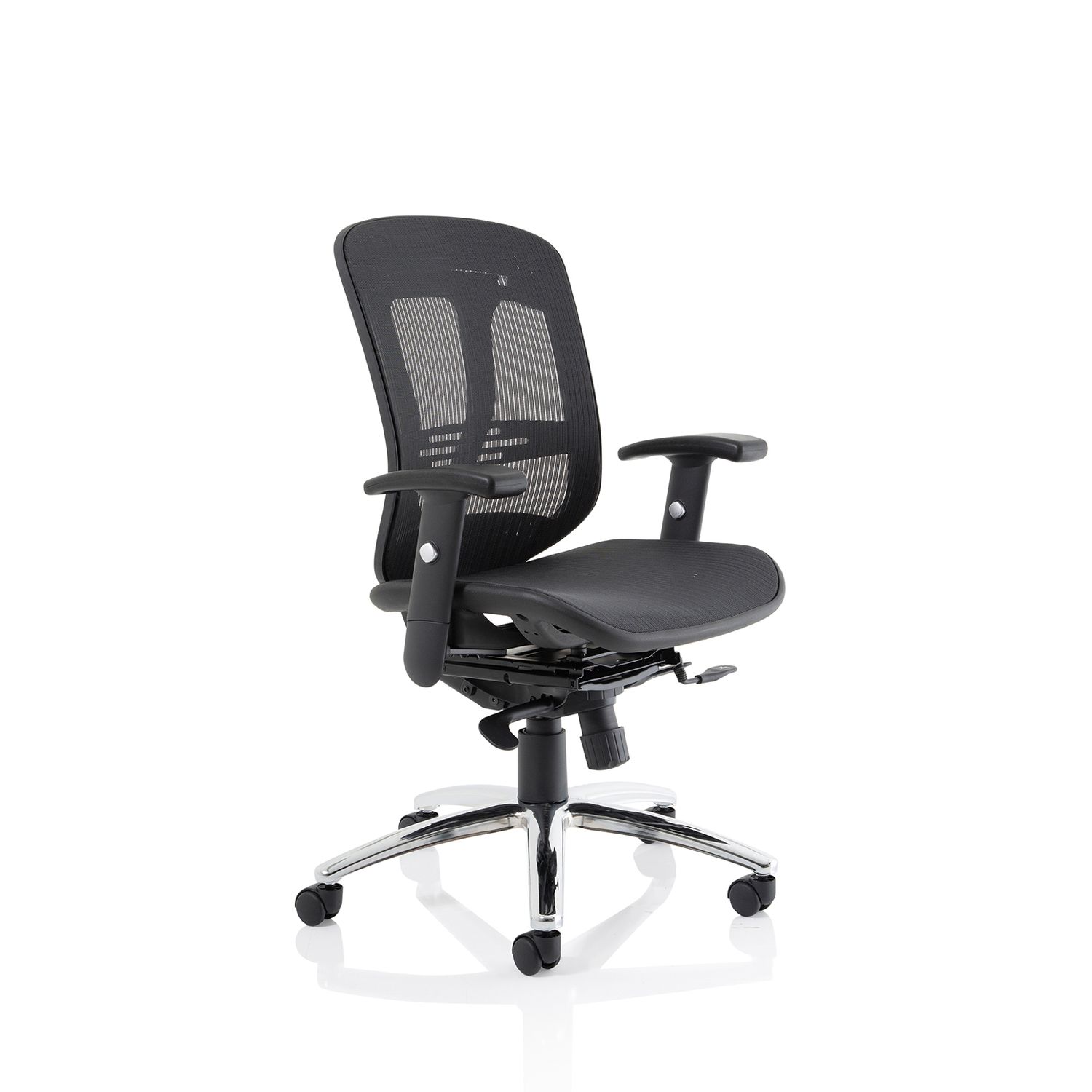 Mirage II Executive Chair Black Mesh with Arms