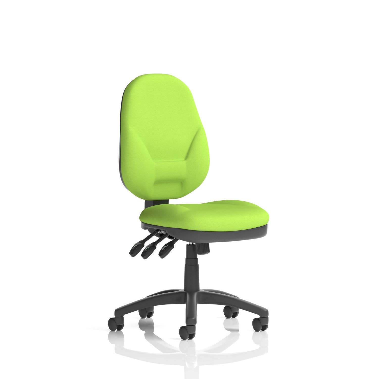 Eclipse Plus XL Lever Task Operator Chair Bespoke Colour Myrrh Green
