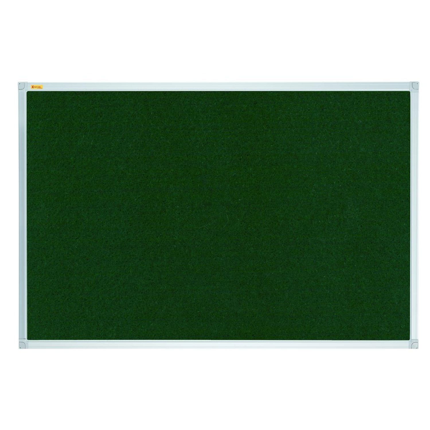 Franken Felt Pin Board X-Tra Line 120 x 90 cm Green