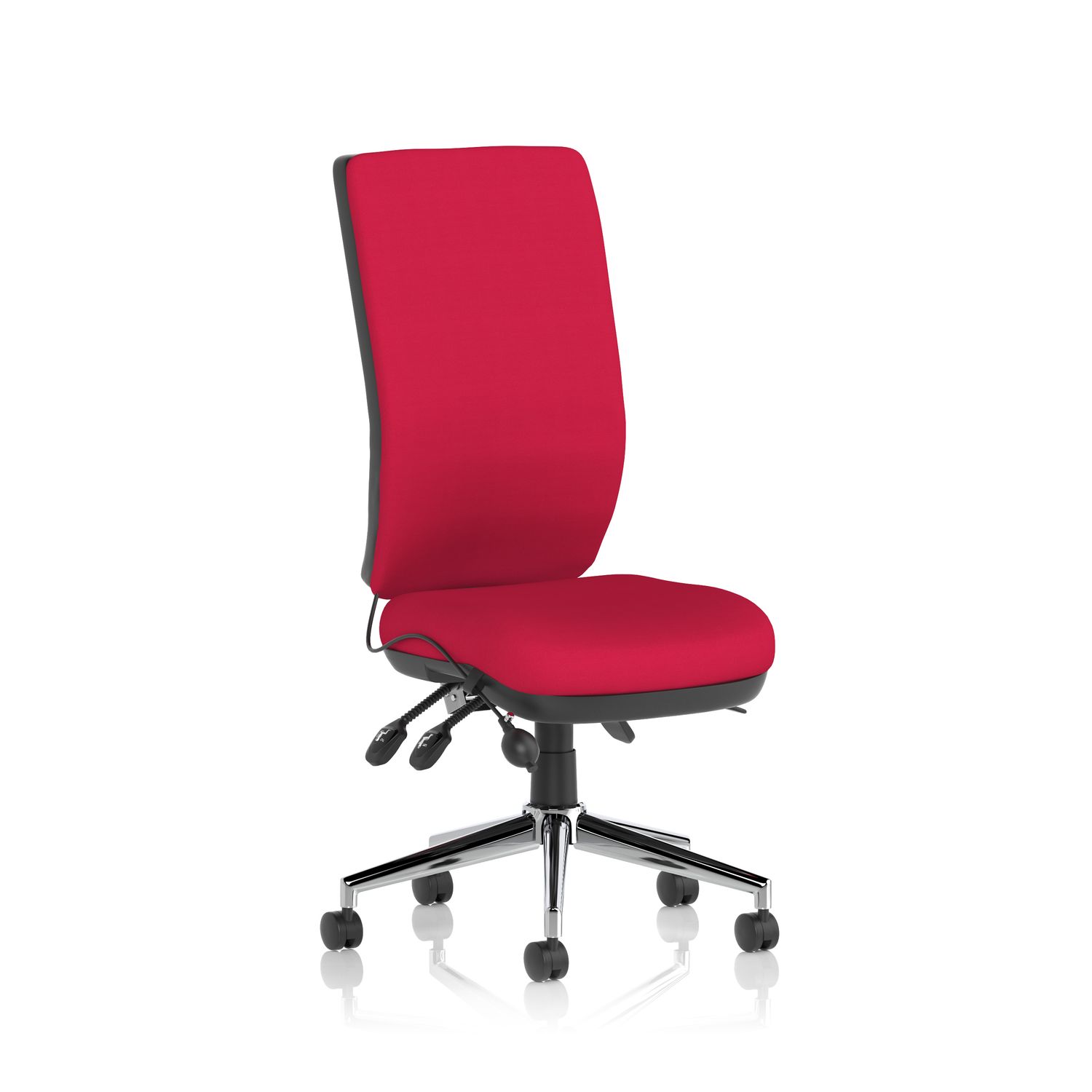 Chiro High Back Bespoke Colour Bergamot Cherry No Arms