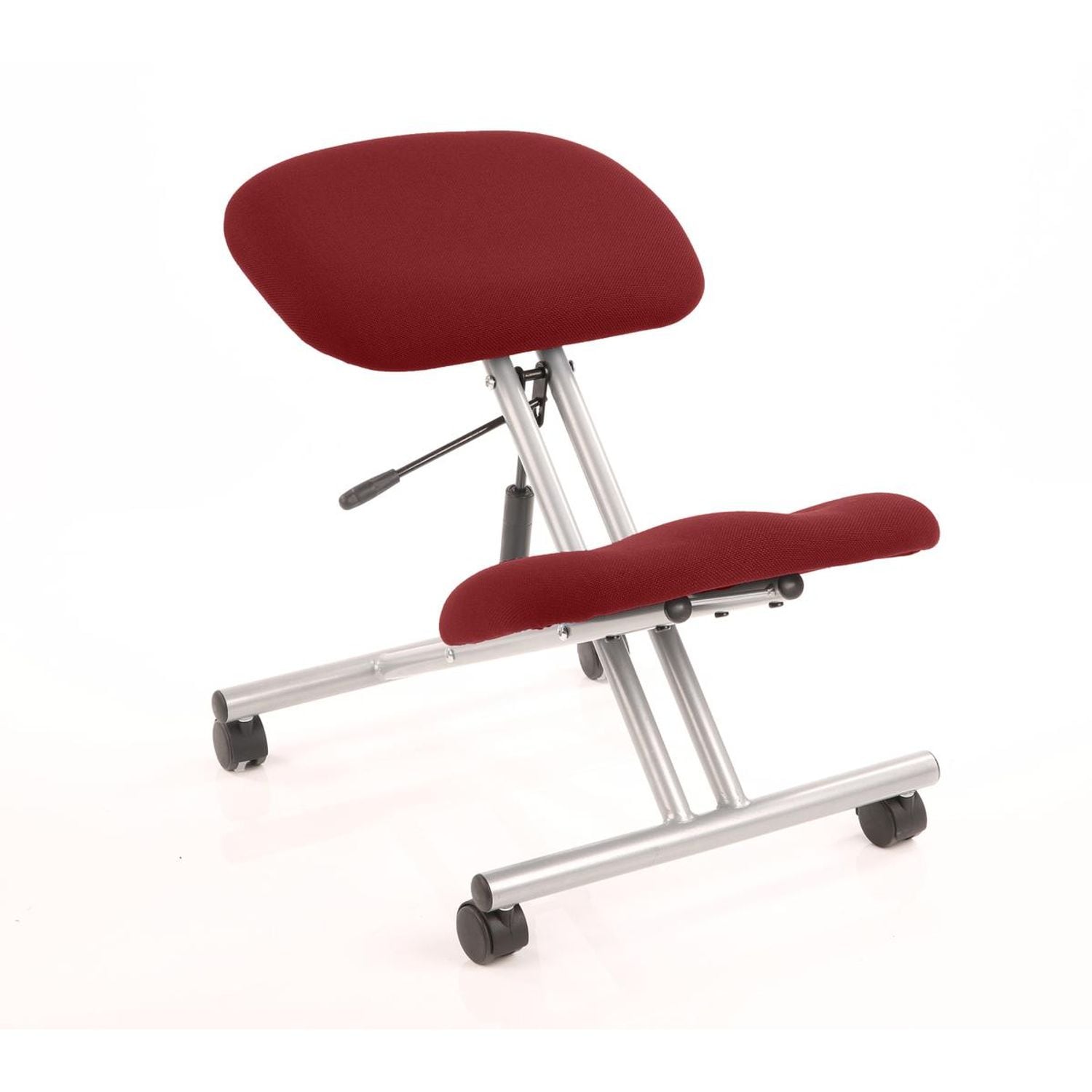 Kneeler Kneeling Stool Silver Frame Bespoke Colour Ginseng Chilli