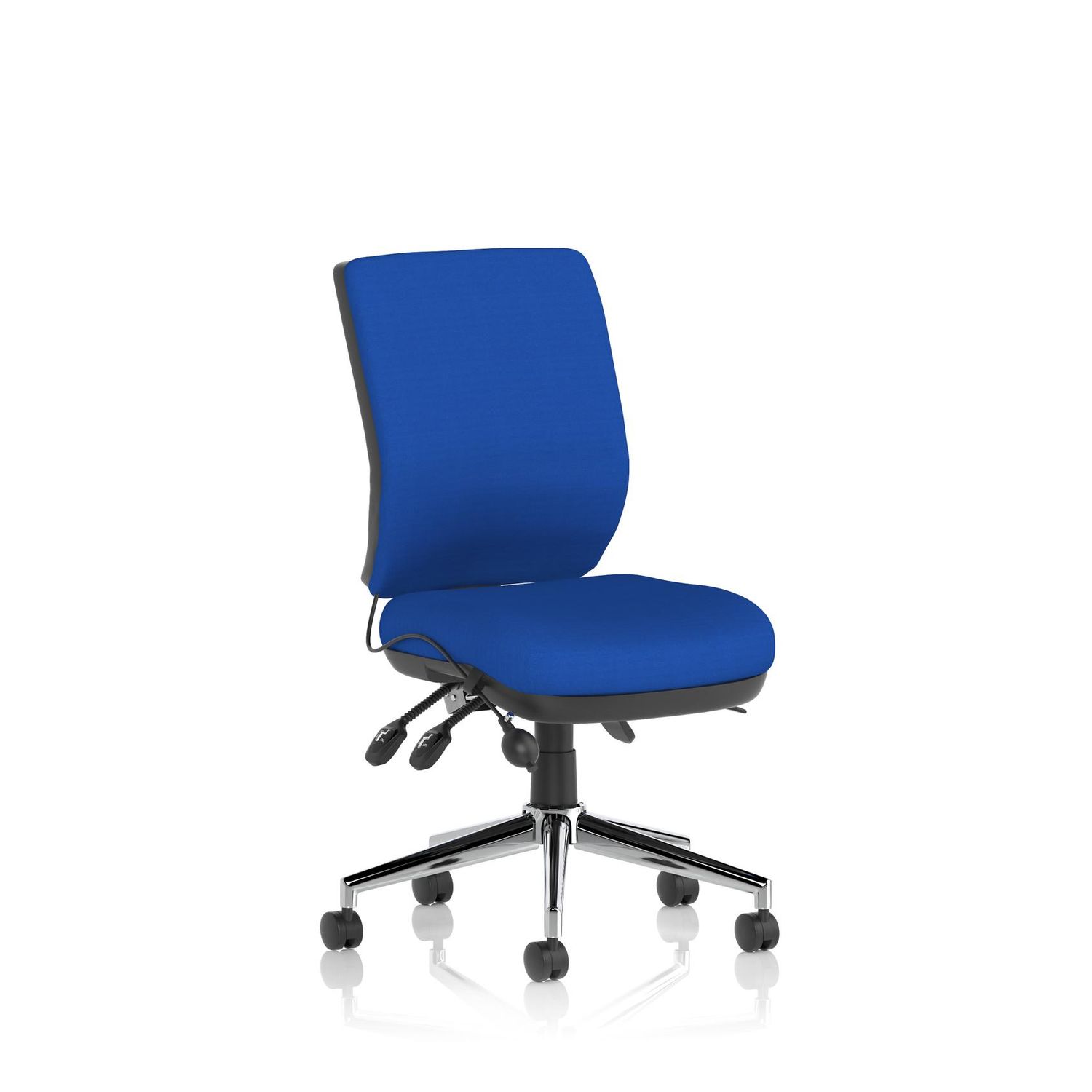 Chiro Medium Back Bespoke Colour Stevia Blue No Arms