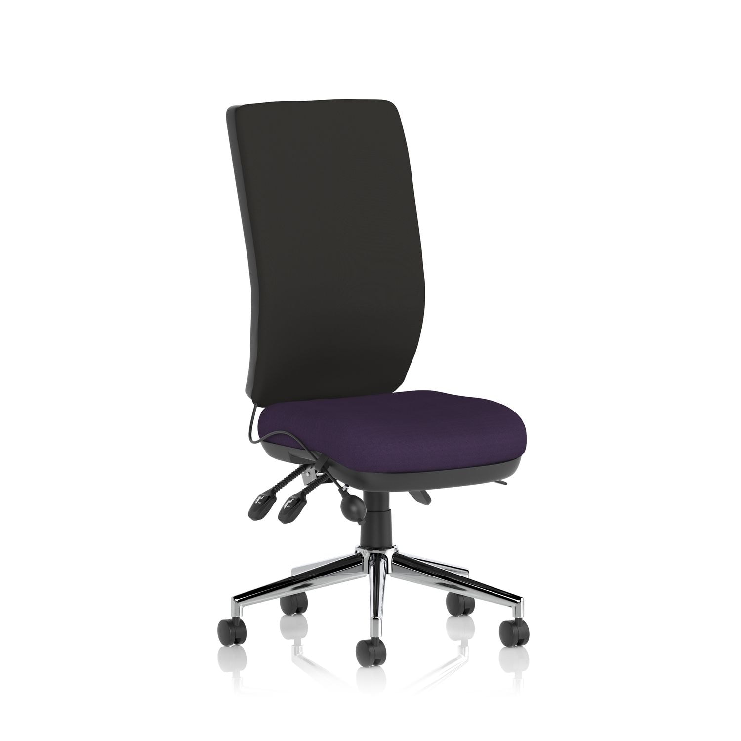 Chiro High Back Bespoke Colour Seat Tansy Purple No Arms