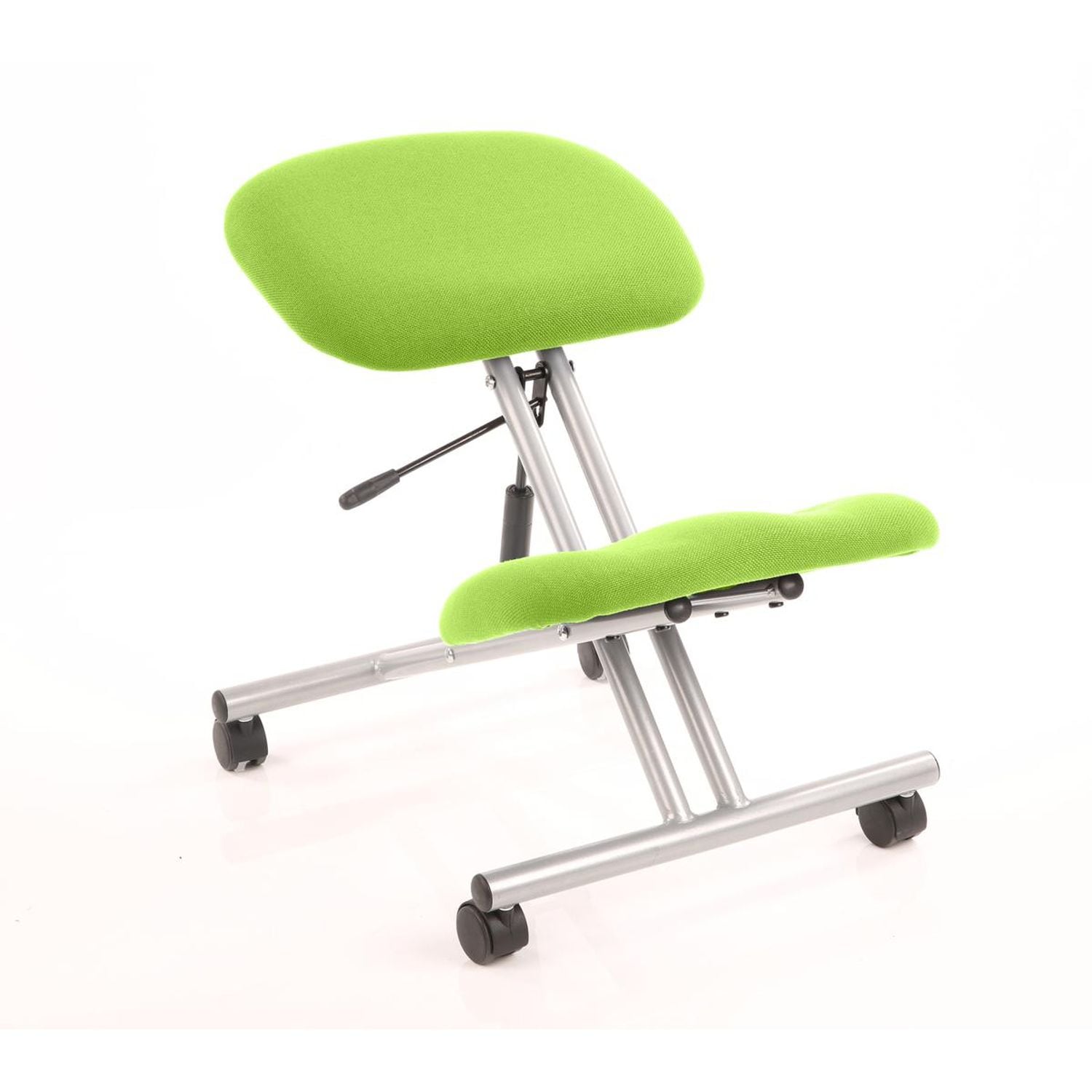 Kneeler Kneeling Stool Silver Frame Bespoke Colour Myrrh Green