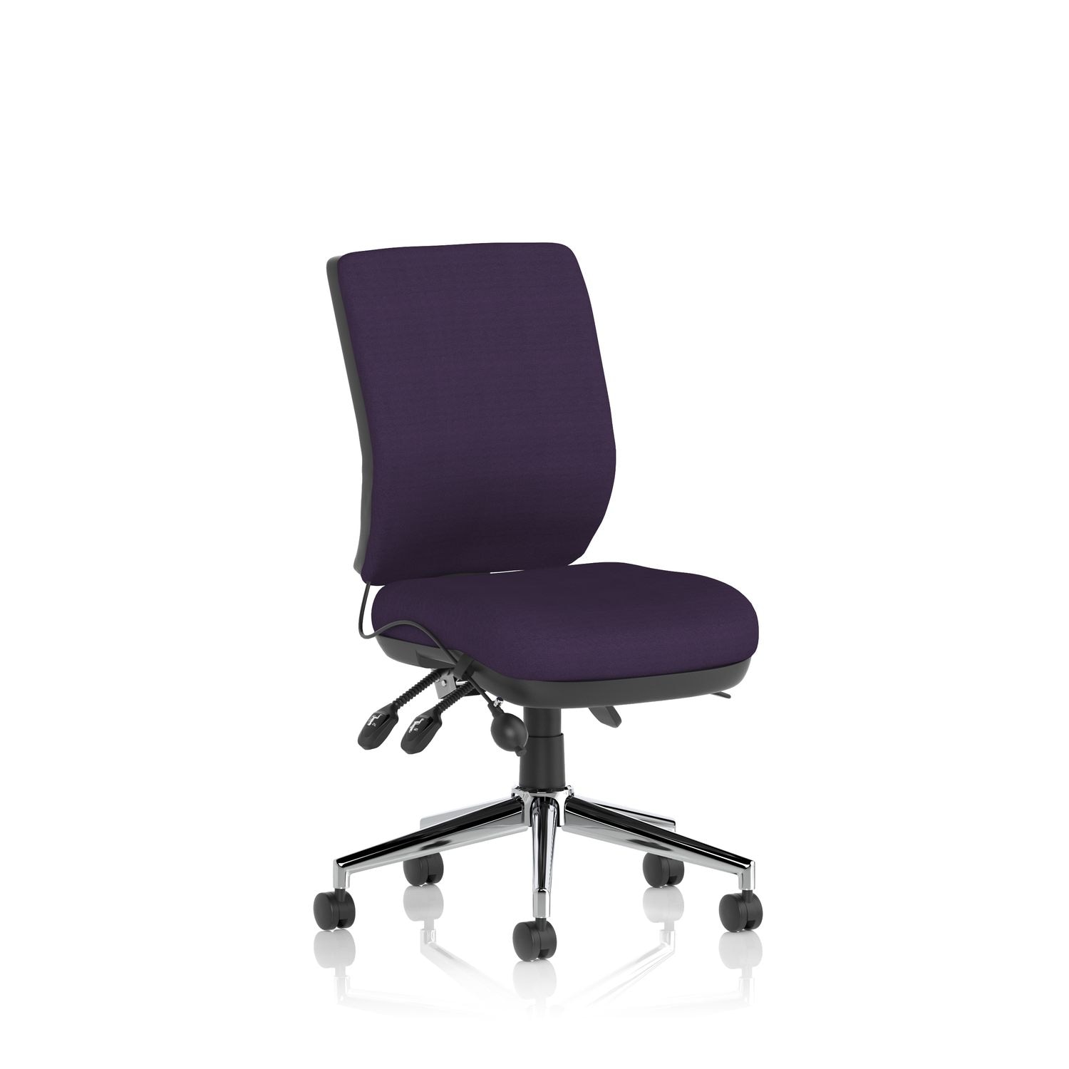 Chiro Medium Back Bespoke Colour Tansy Purple No Arms
