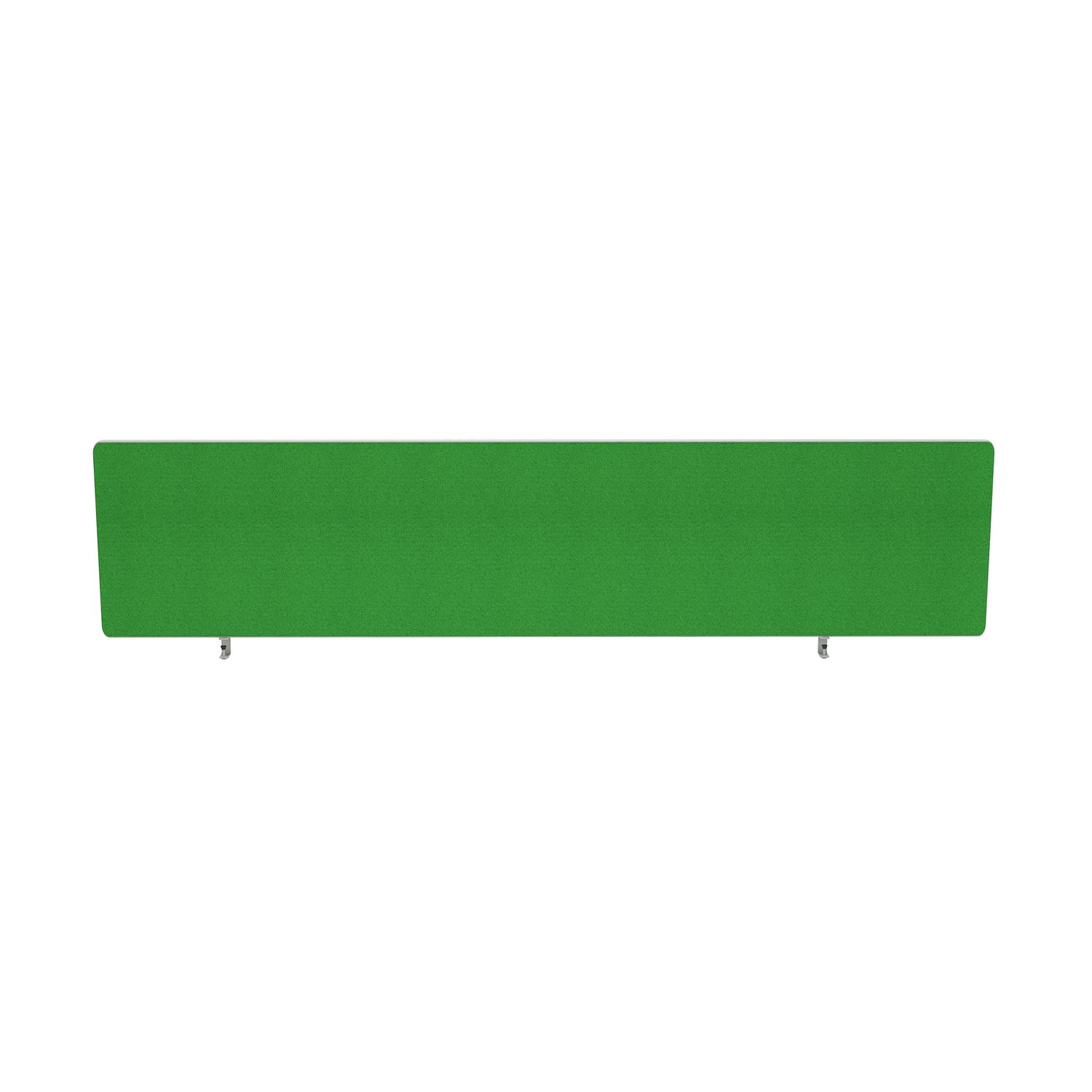 Impulse Plus Oblong 450/1600 Desktop Screen Palm Green Fabric Light Grey Edges