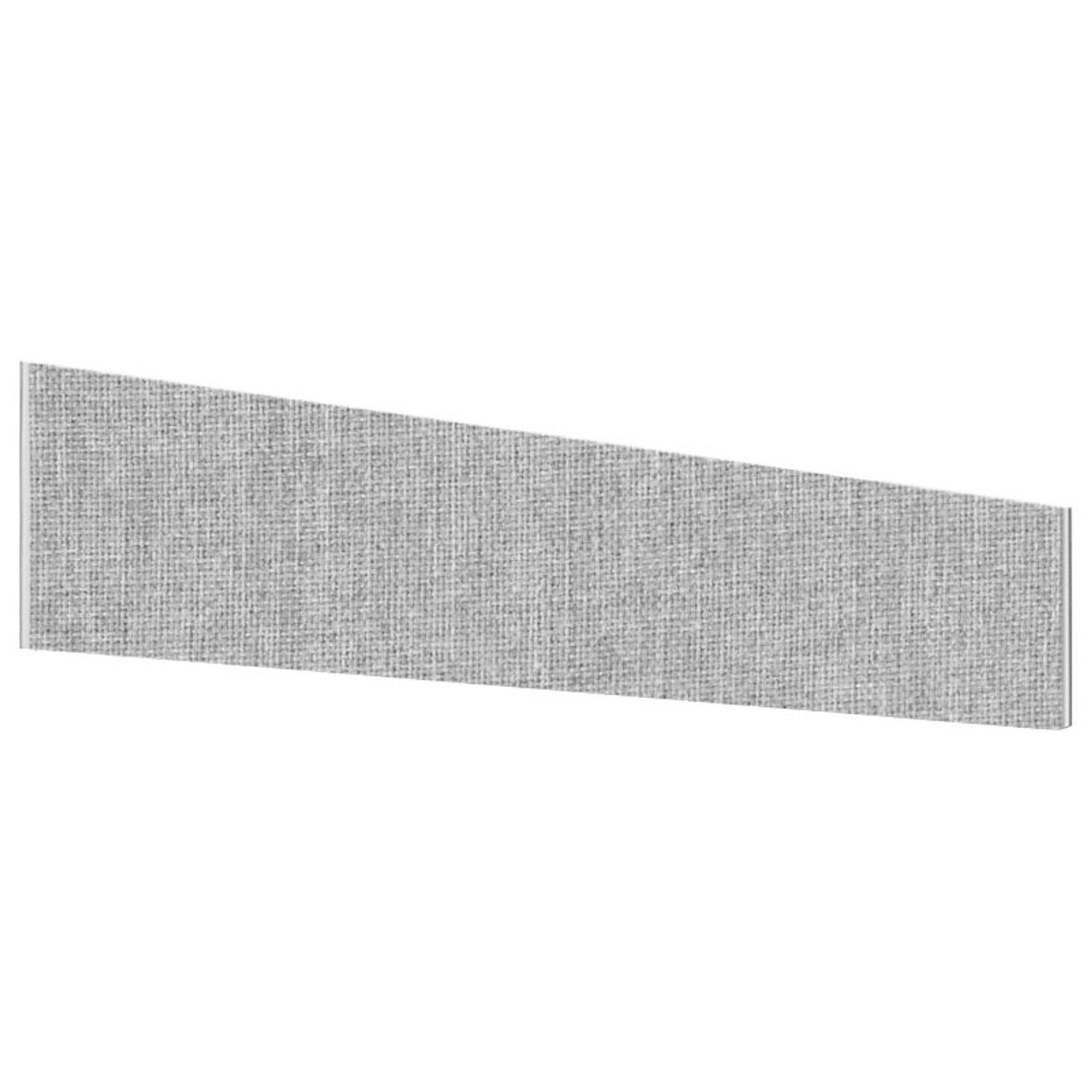 Impulse Plus Angle 450/1500 Desktop Screen Light Grey Fabric Light Grey Edges