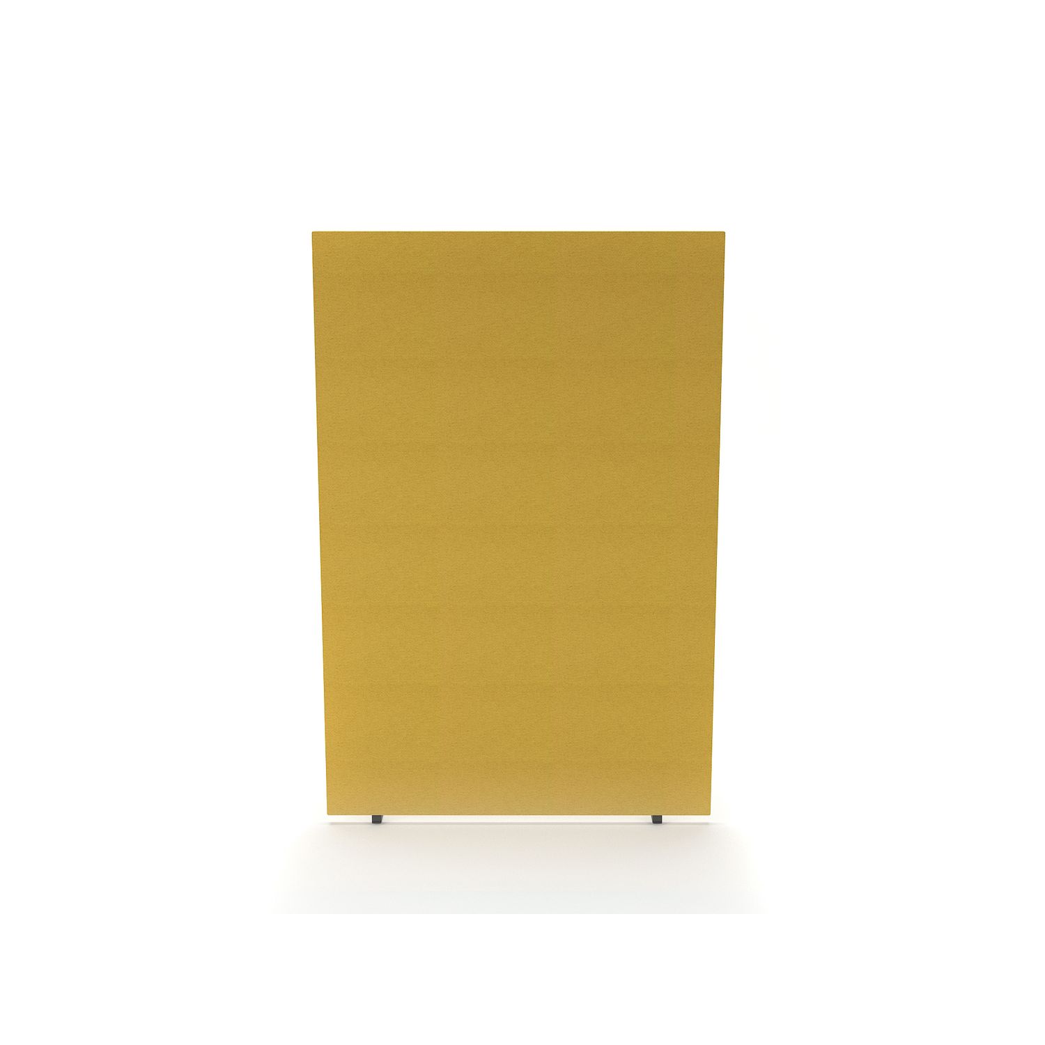 Impulse Plus Oblong 1800/1200 Floor Free Standing Screen Beige Fabric Light Grey