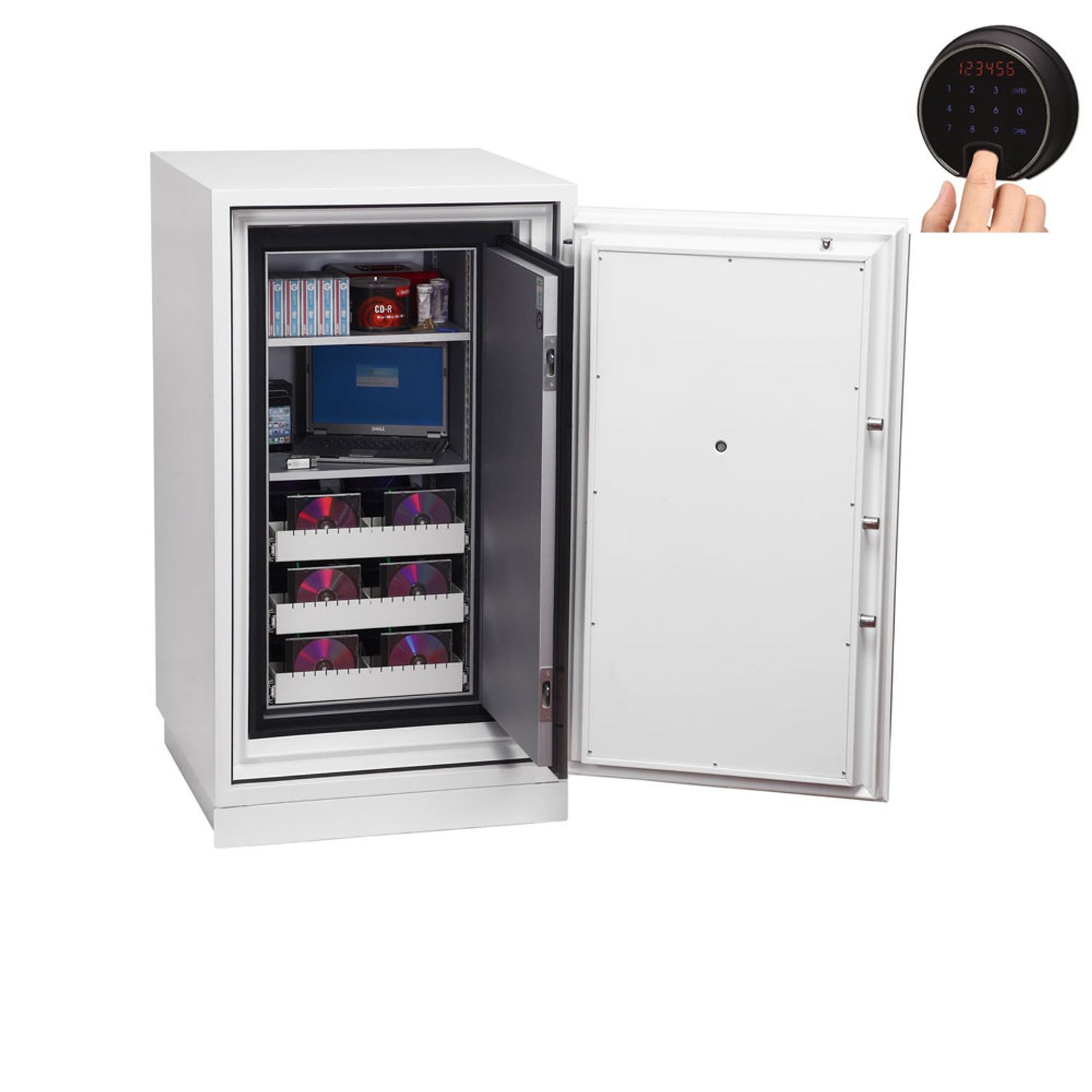Phoenix Data Commander DS4621F Size 1 Data Safe with Fingerprint Lock
