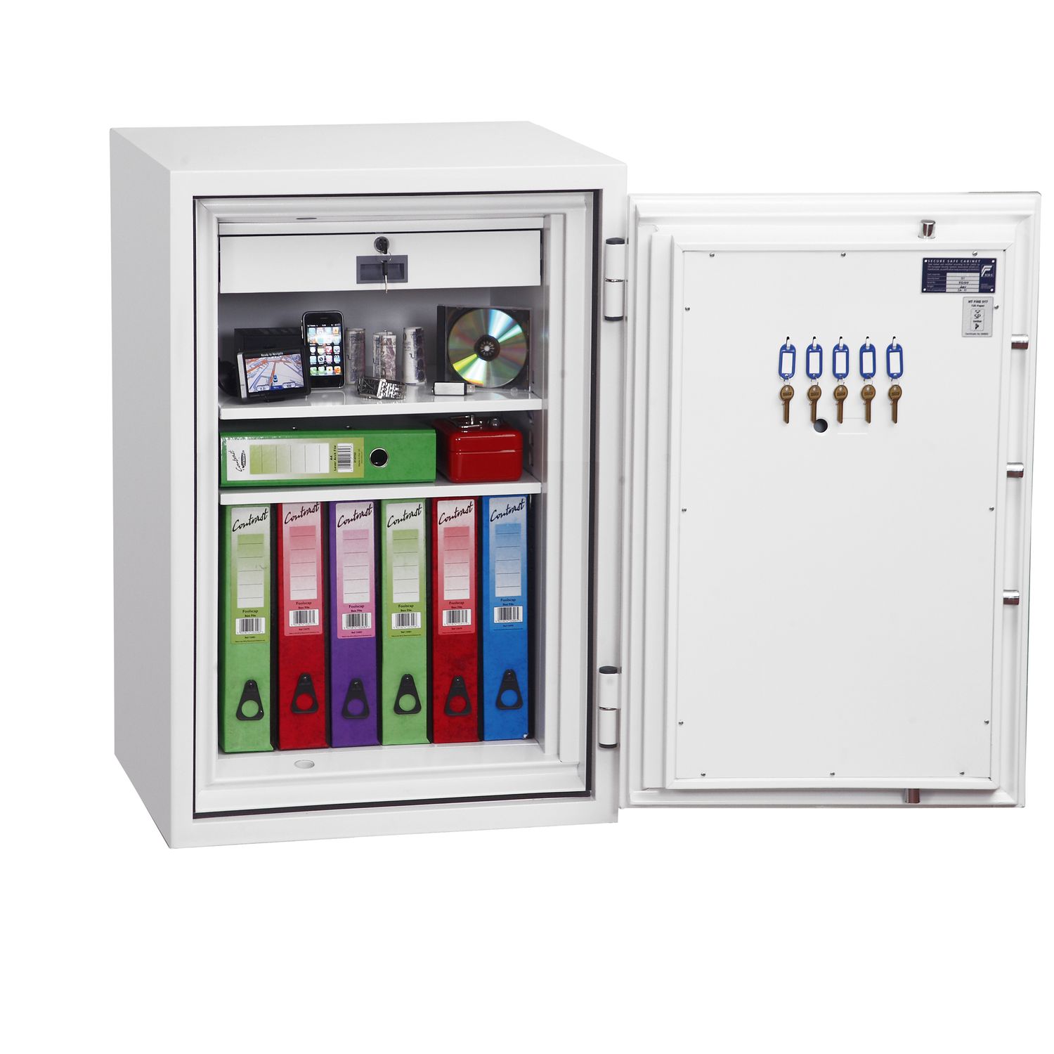 Phoenix Fire Fox SS1621E Size 1 Fire & S2 Security Safe with Electronic Lock