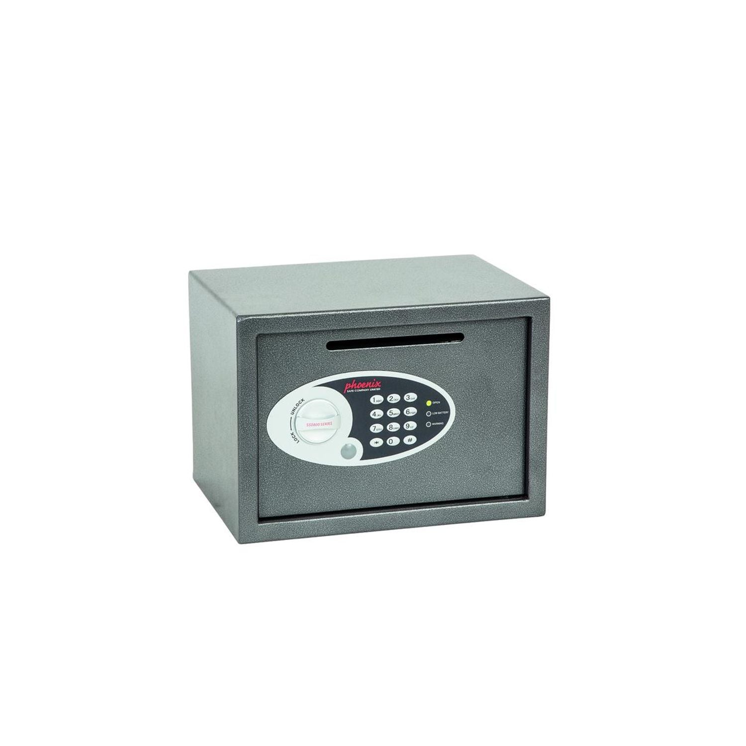 Phoenix Vela Deposit Home & Office SS0802ED Size 2 Security Safe with Electronic