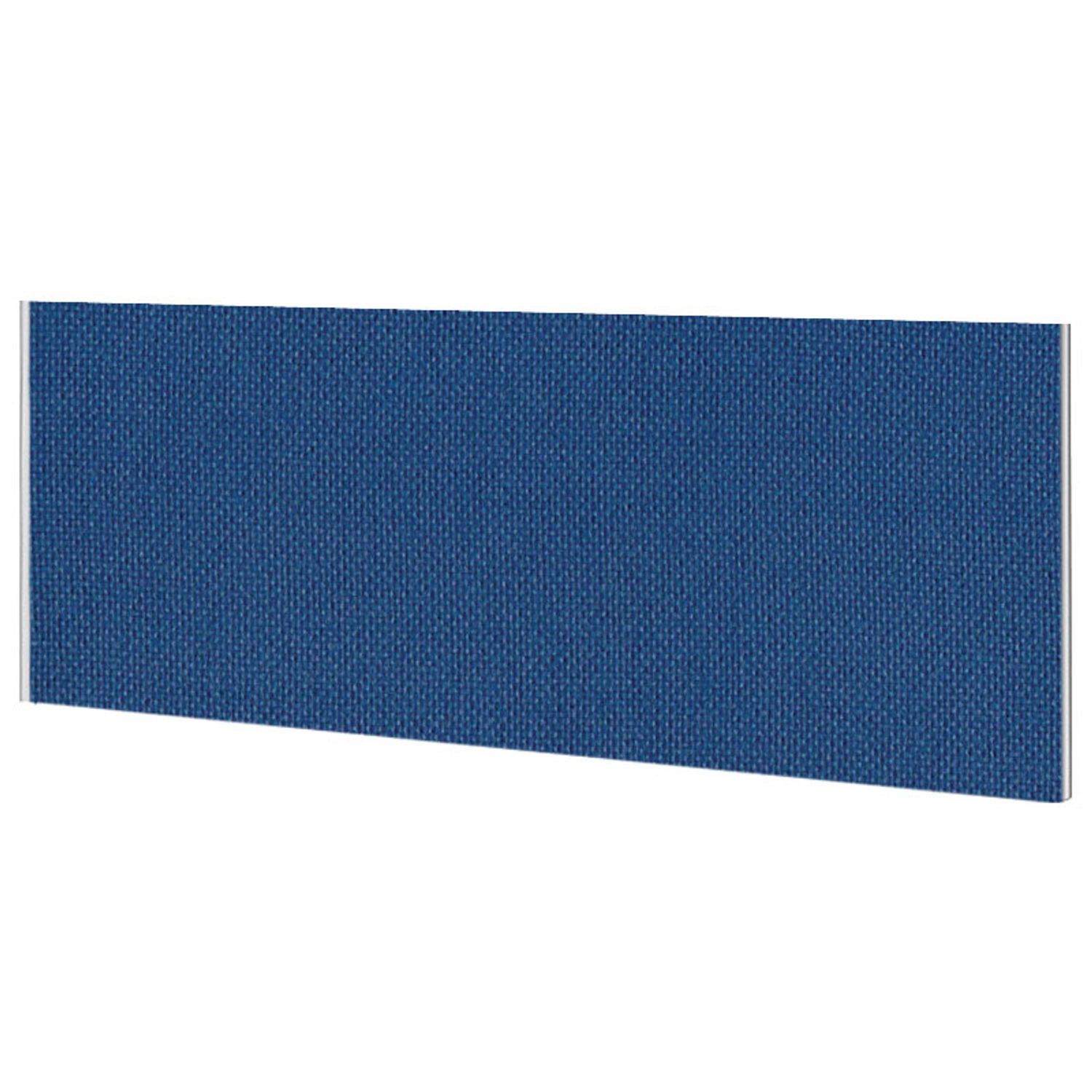 Impulse Plus Oblong 450/600 Desktop Screen Powder Blue Fabric Light Grey Edges
