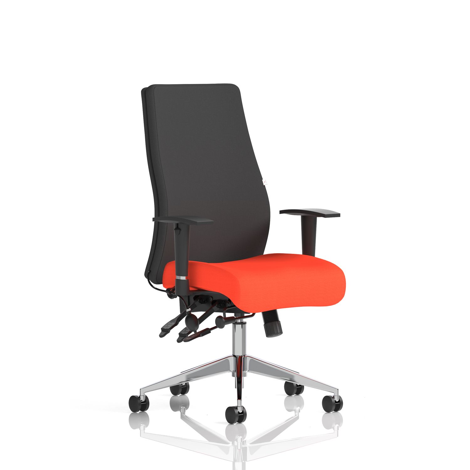 Onyx Bespoke Colour Seat without Headrest Tabasco Orange