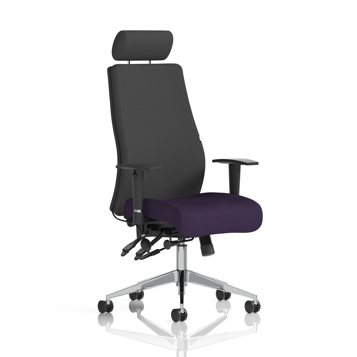 Onyx Bespoke Colour Seat with Headrest Tansy Purple