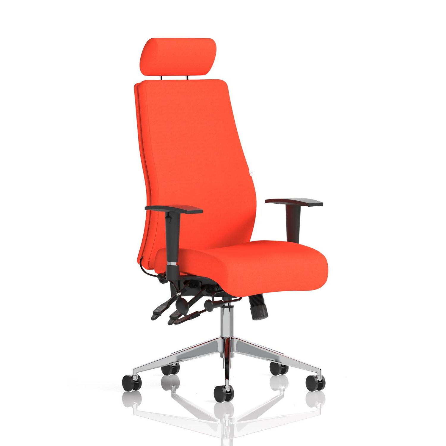 Onyx Bespoke Colour with Headrest Tabasco Orange