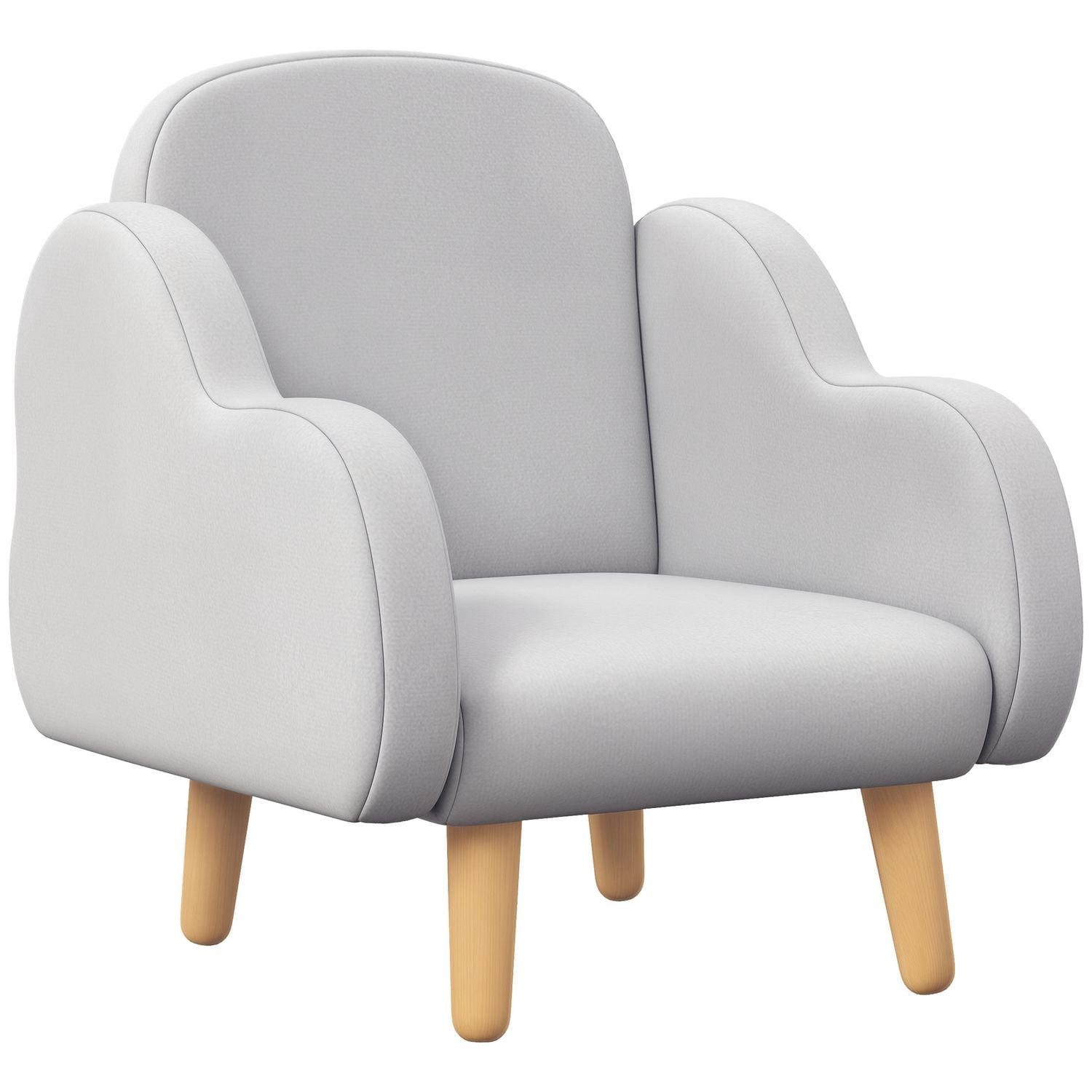 ZONEKIZ Cloud-Shaped Toddler Armchair, Kids Mini Chair for Playroom, Bedroom310-