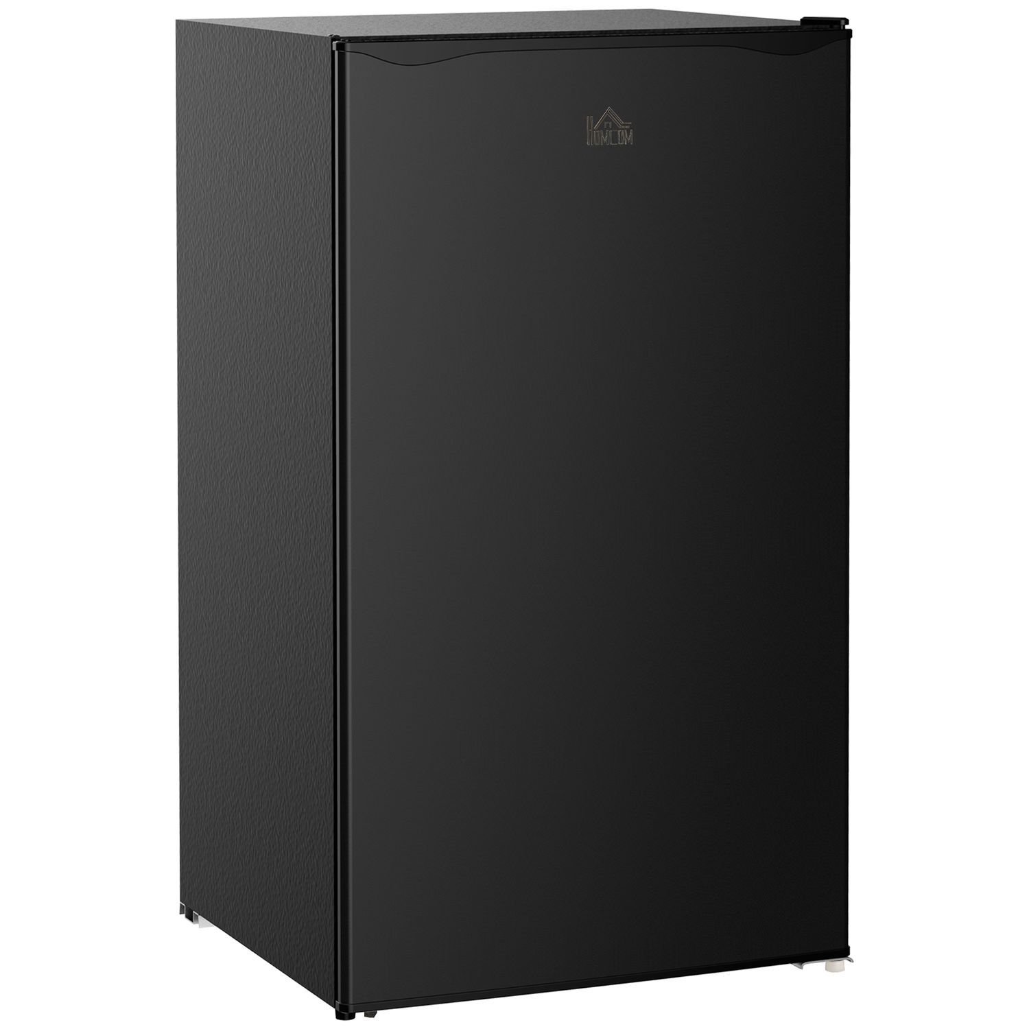 HOMCOM 91L Freestanding Under Counter Fridge, Reversible Door, 47.5cm Wide, Blac