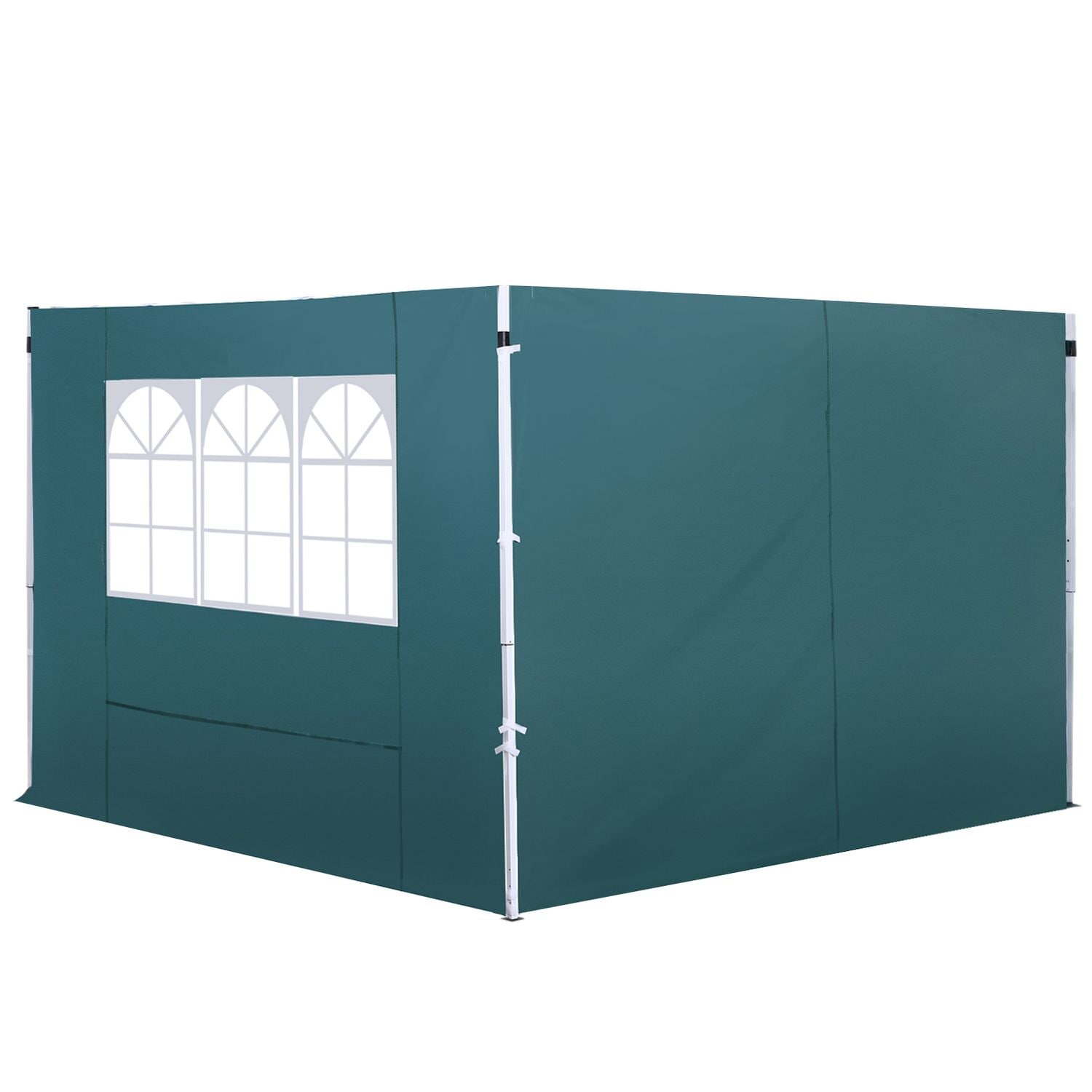 Outsunny 3m Gazebo Replacement Exchangeable Side Panel Wall Panels Panel Walls W