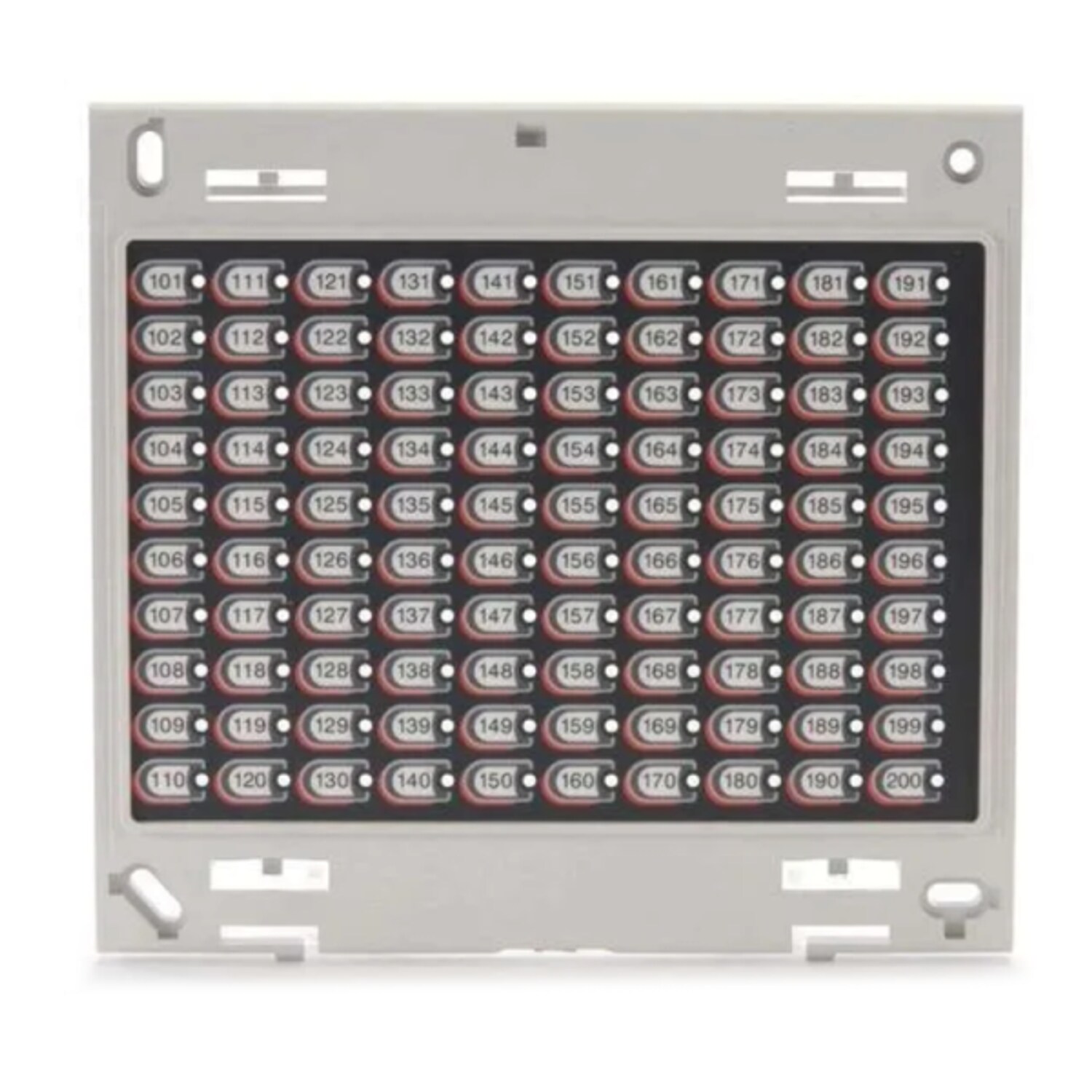 C-TEC ZFP 100 Zone Indicator Module, Numbered 1-100