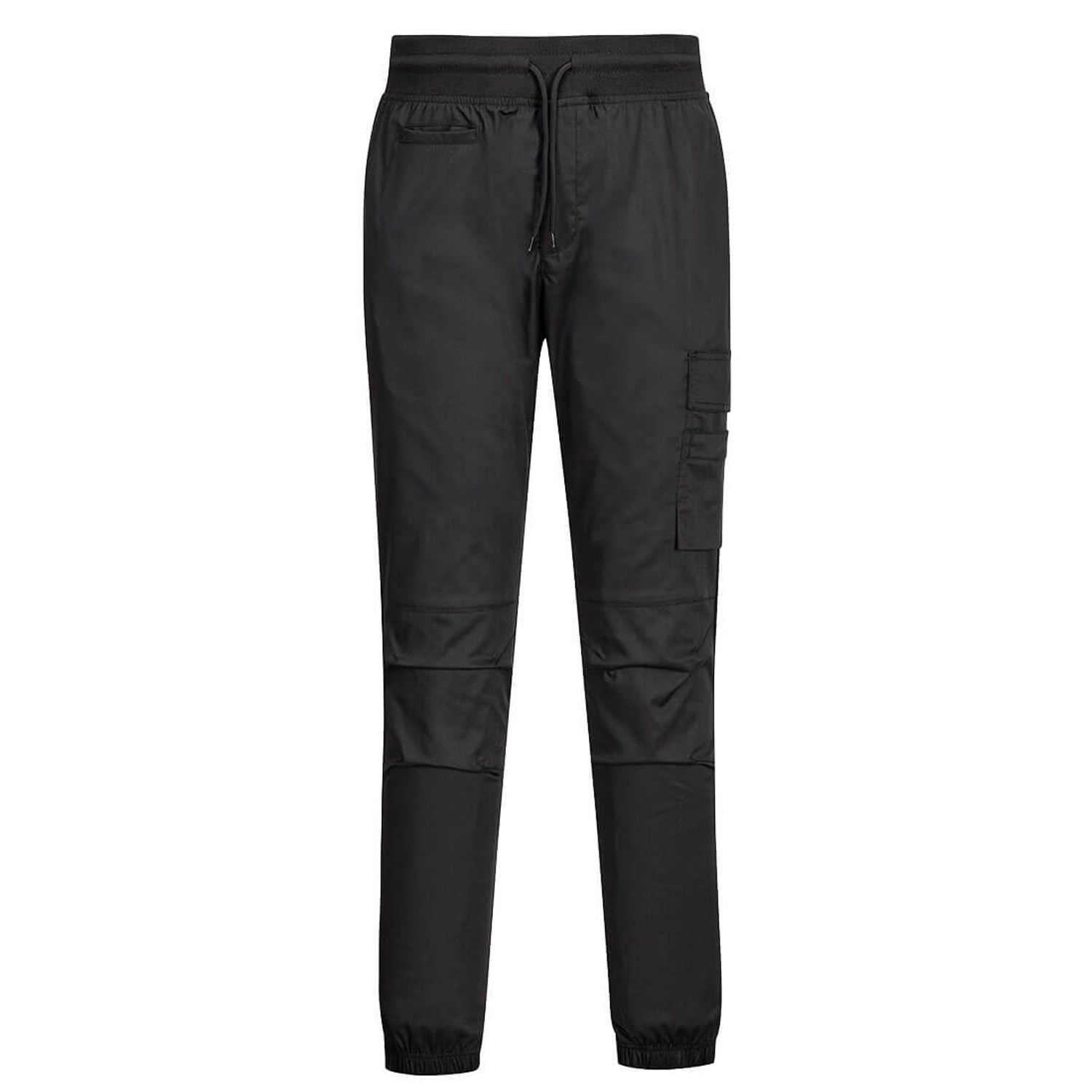 Portwest Chef's MeshAir Pro Stretch Joggers, Black, Large, Regular