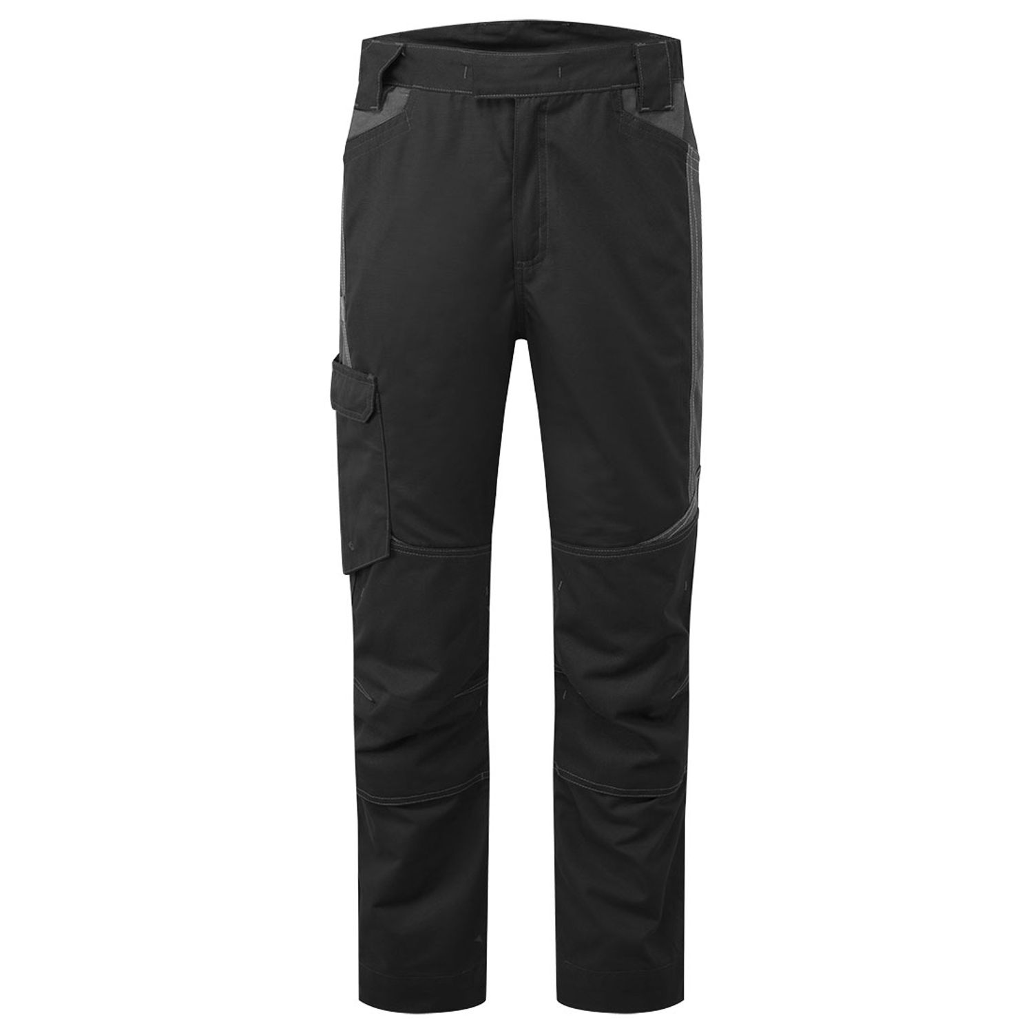 Portwest WX3 Industrial Wash Trousers, Black, 36, Regular
