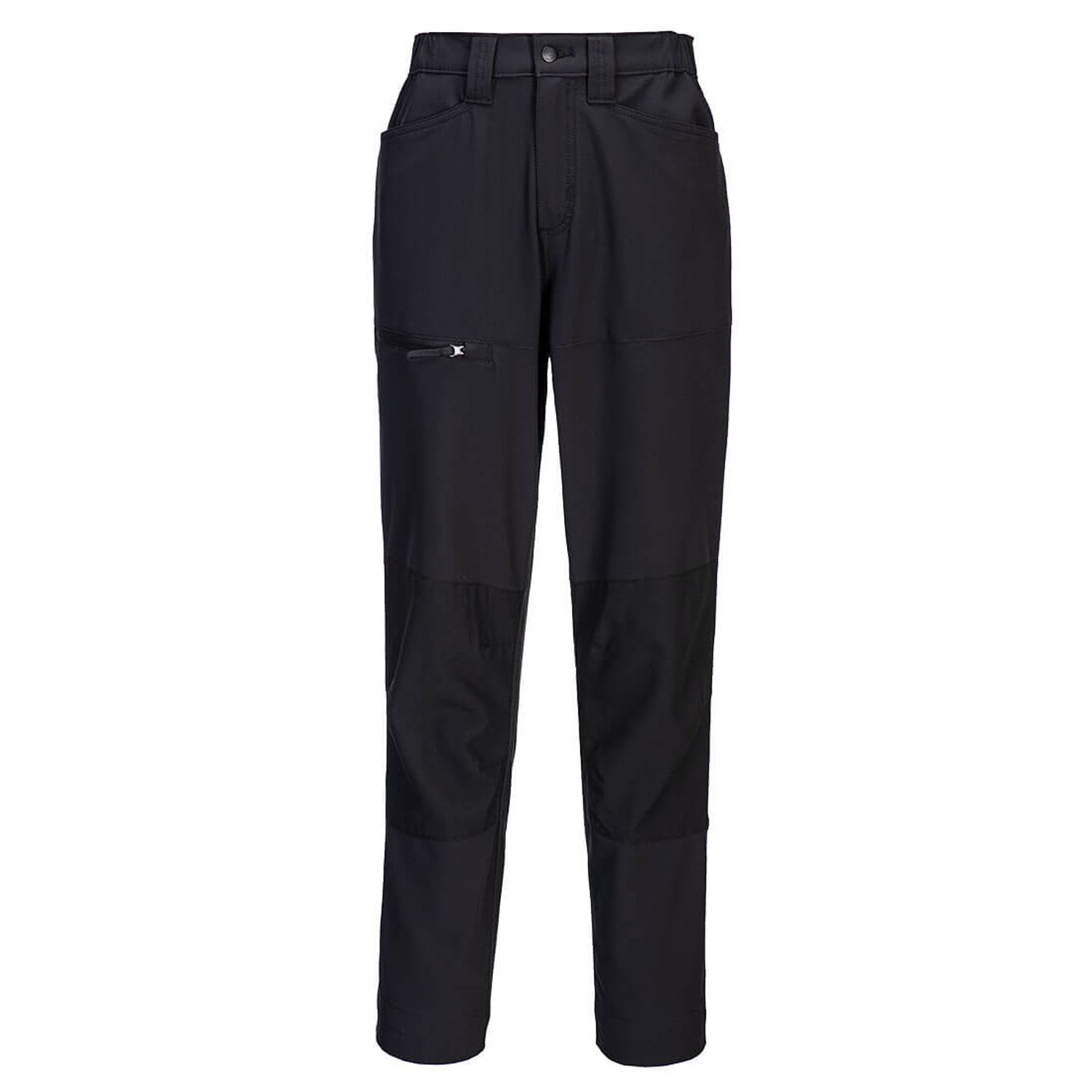 Portwest WX2 Eco Women's Stretch Work Trousers, Black, 26, Regular
