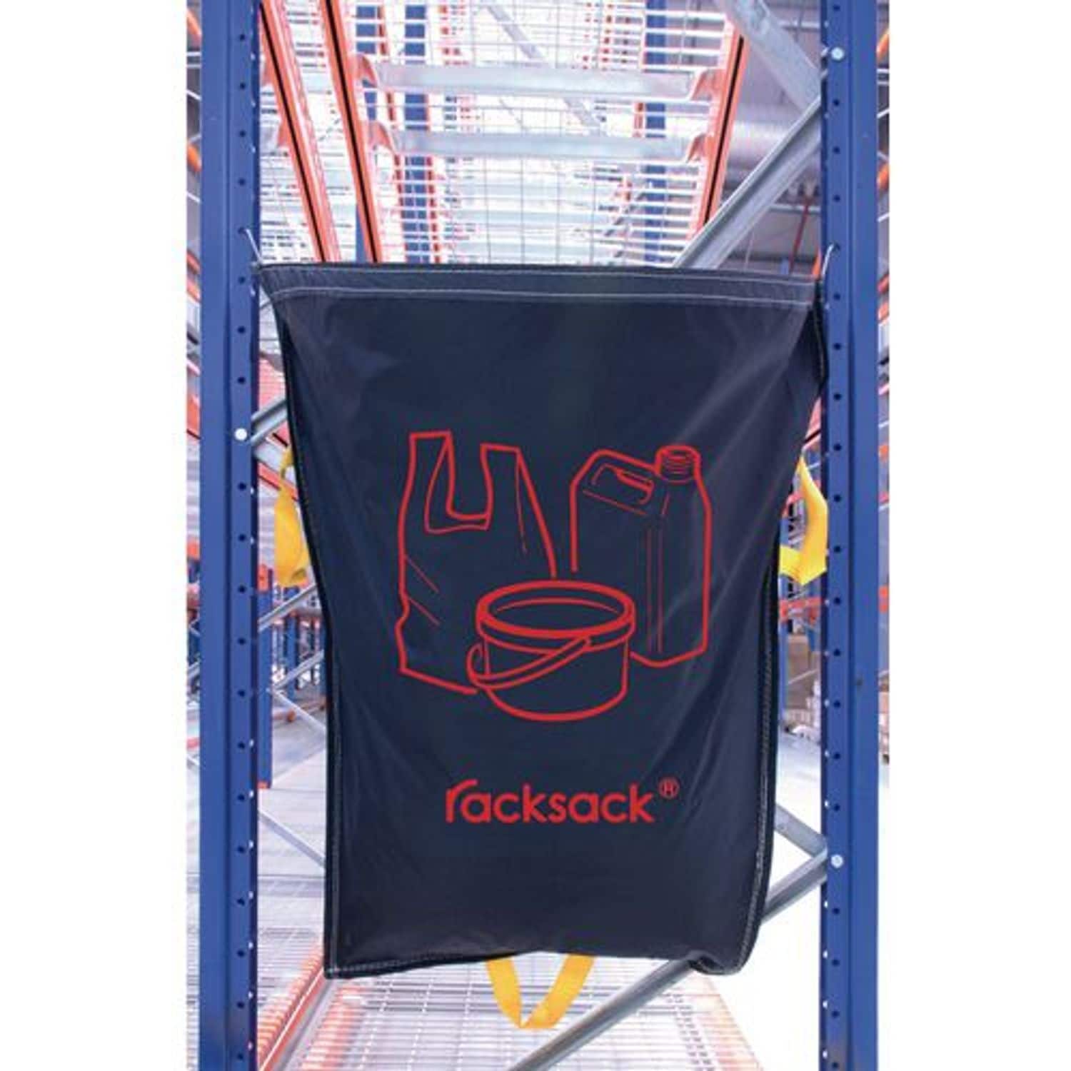 Slingsby Racksack - Warehouse Recycling Waste Sacks Type Plastics Logo Quantity