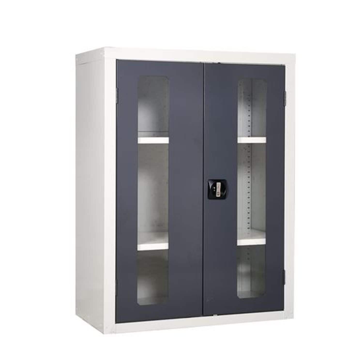 Slingsby Clear Vision Door Cupboards H X W X D mm 900 X 900 X 460 No. of Shelves