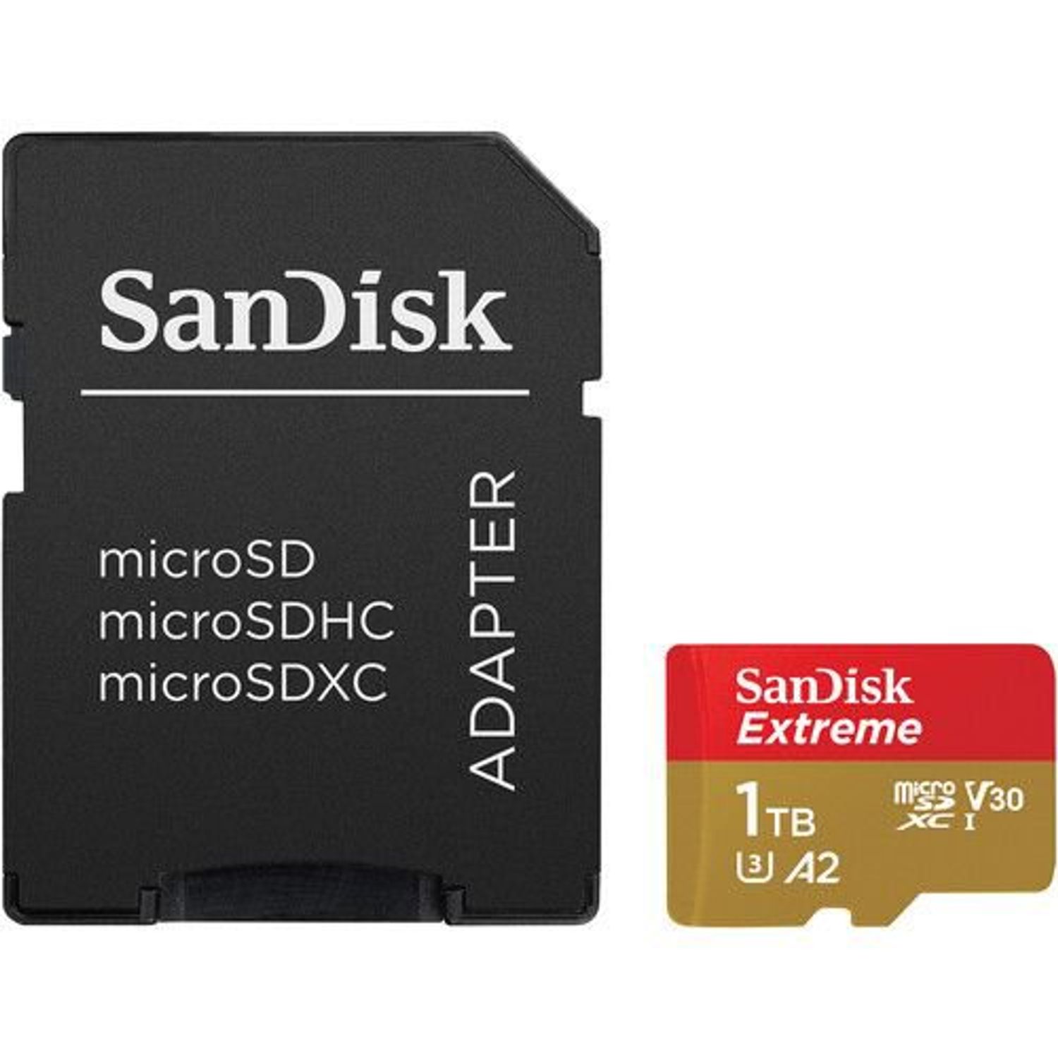 Sandisk Extreme 1TB CL3 MicroSDXC and Adapter