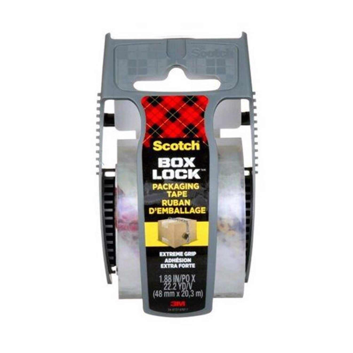 Scotch Box Lock Tape 48mmX20.3m+Disp