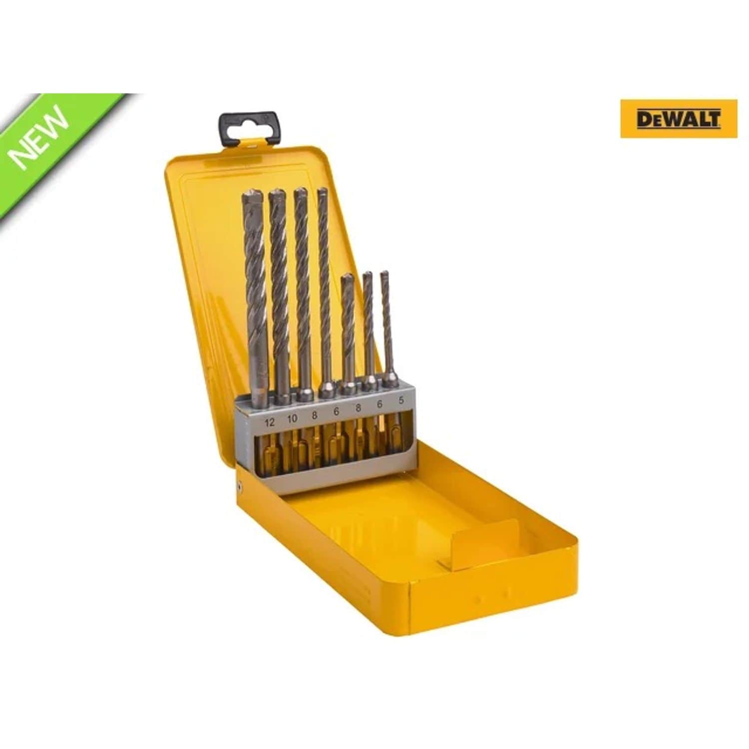 DeWalt Elite Series Carbide SDS+ 7pc Drill Bit Set