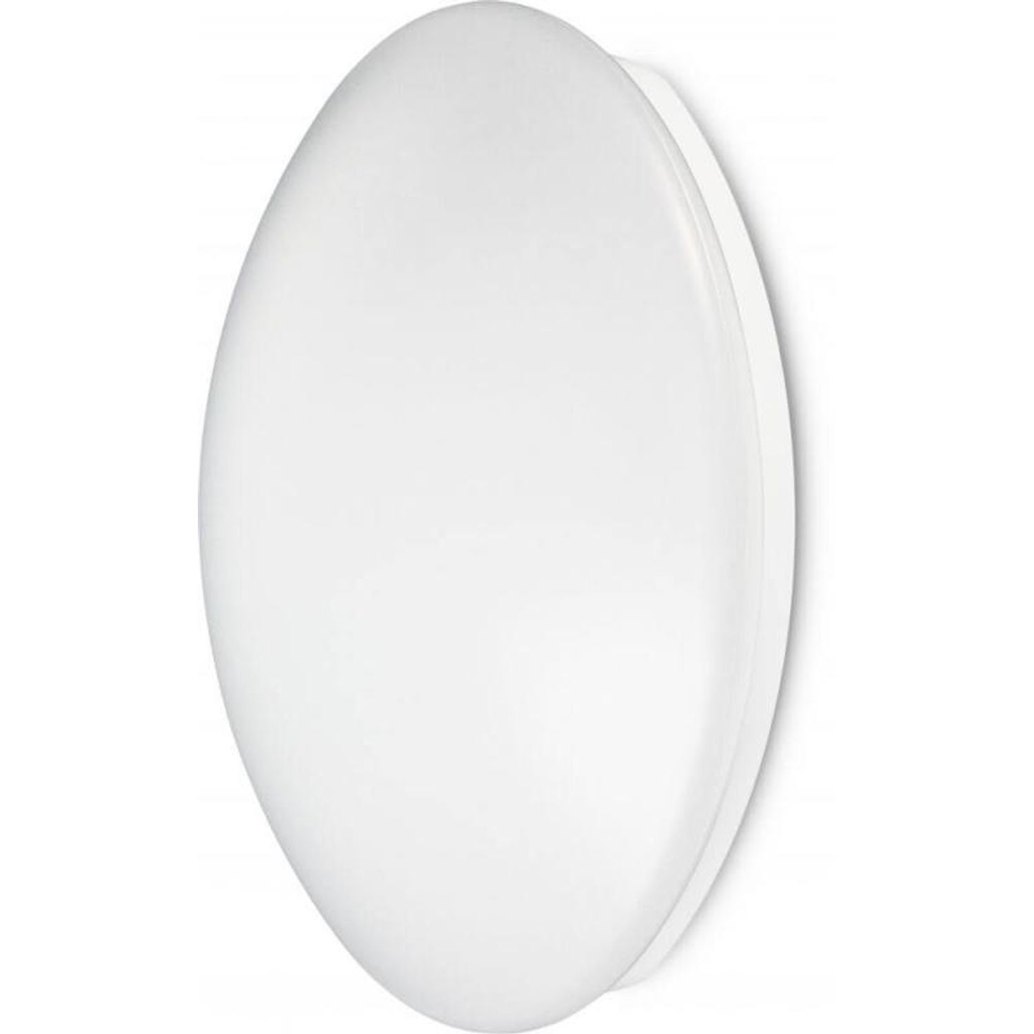 JCC Lighting RadiaLED Slim Mains IP44 410mm Bulkhead 32W 4000K LED White/Opal Em
