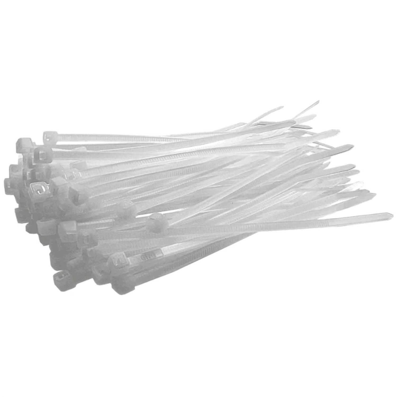 ProSolve White Cable Ties 550 X 7.6mm (Pack 100)