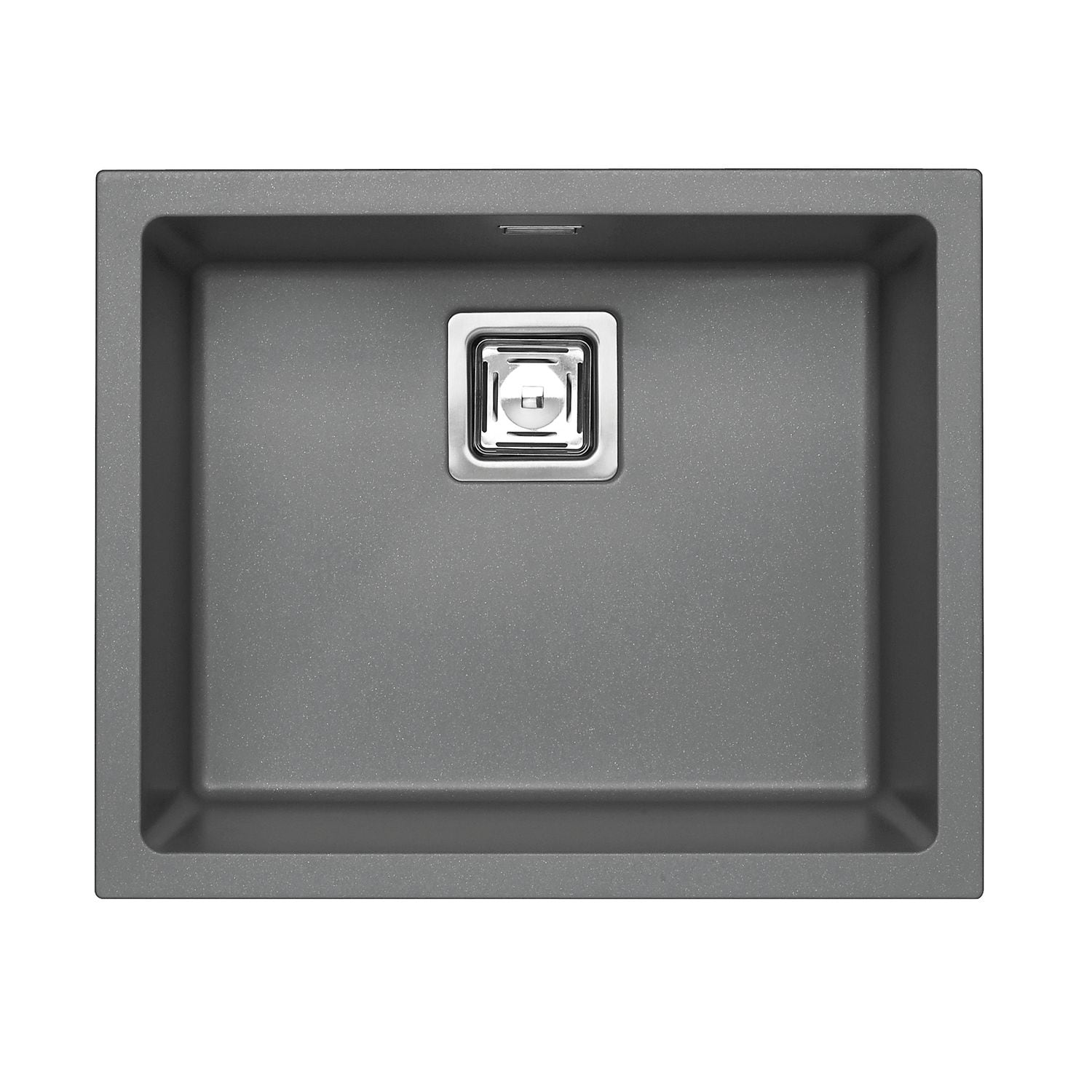 ALVEUS 50 Composite Steel 560x460x200mm Inset or Undermounted Single Syphon Wast