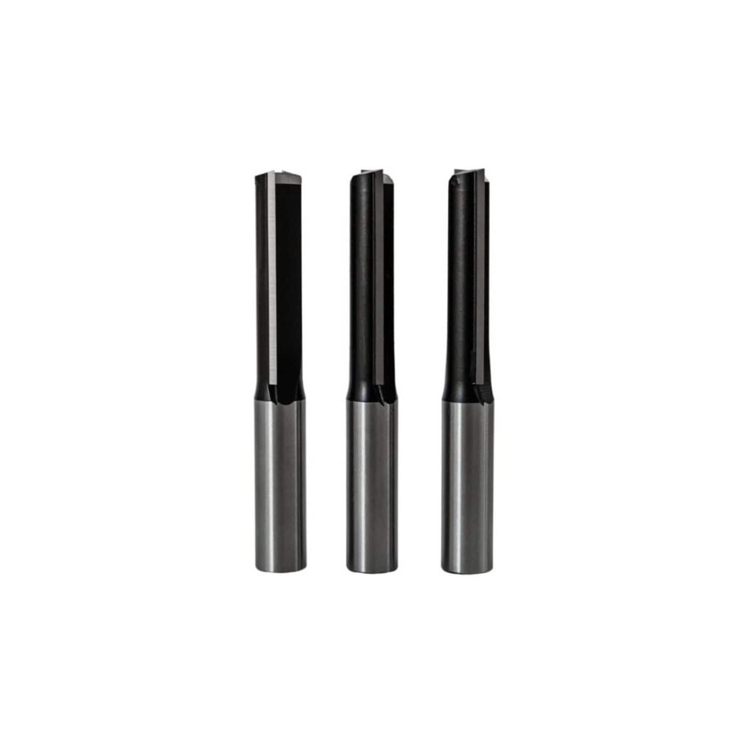 Dart 1/2" 12.7 x 51mm Straight Cutter Z=2+1 Plunge Cut Pk3