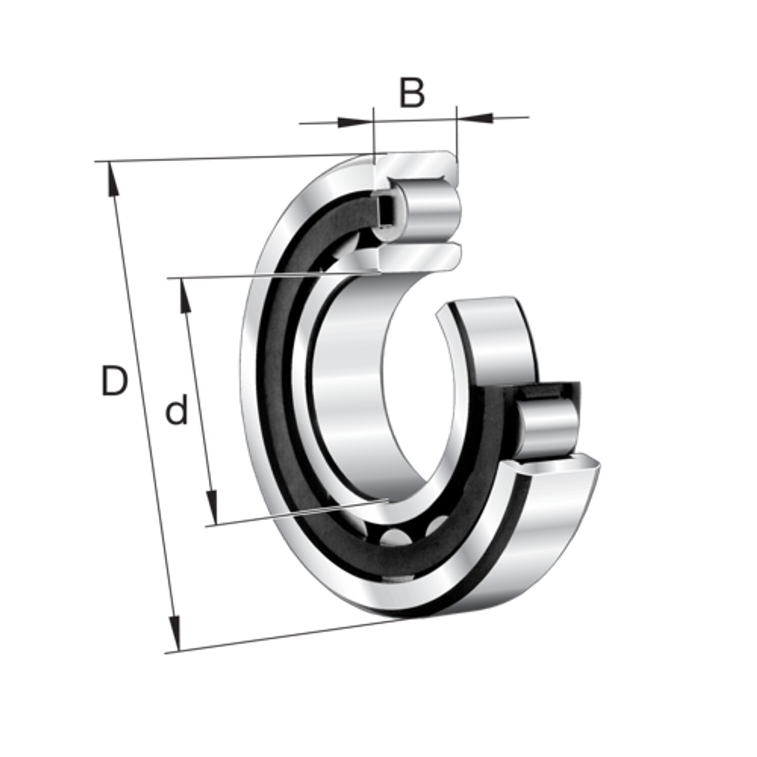 FAG Cylindrical Roller Bearing - NU2320-E-XL-TVP2