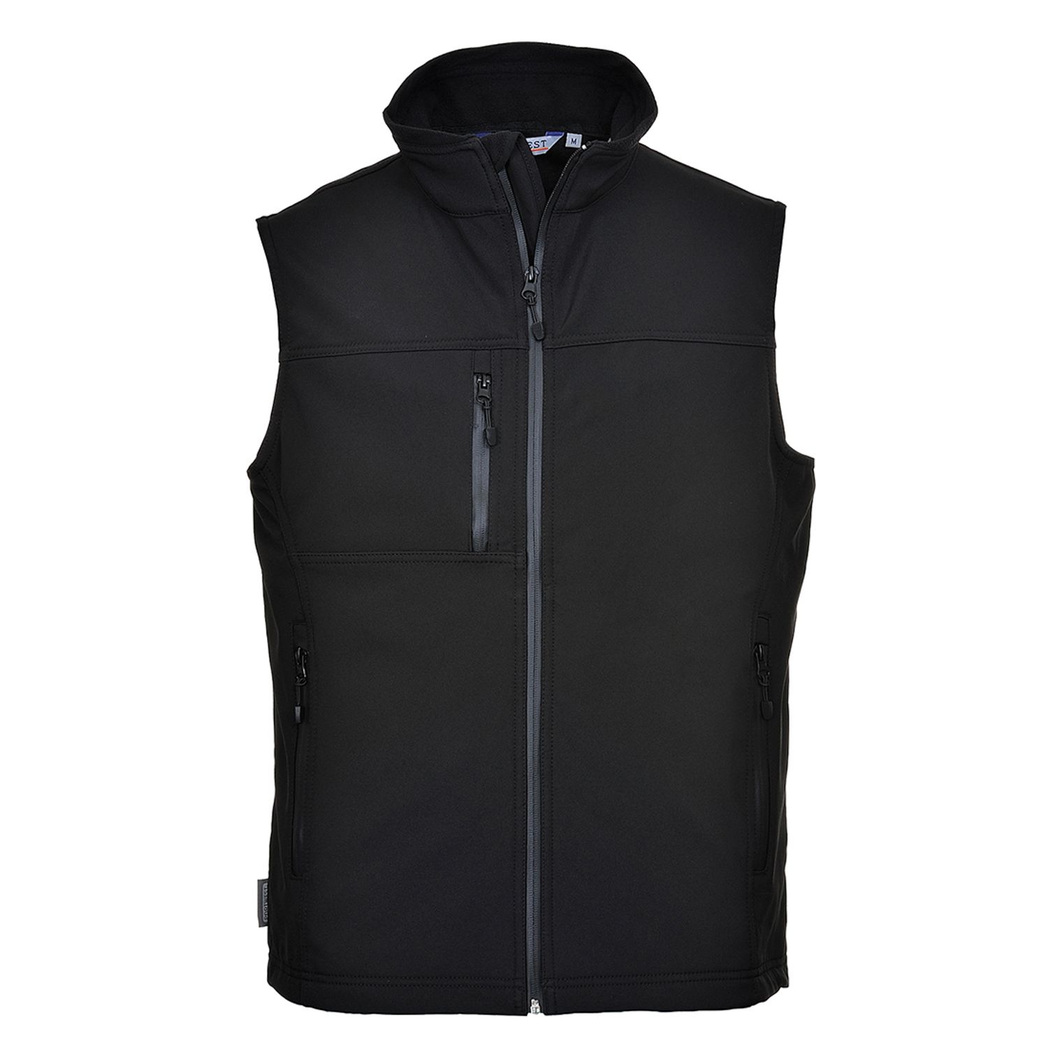 Portwest Softshell Bodywarmer (3L), Black, XS, Regular