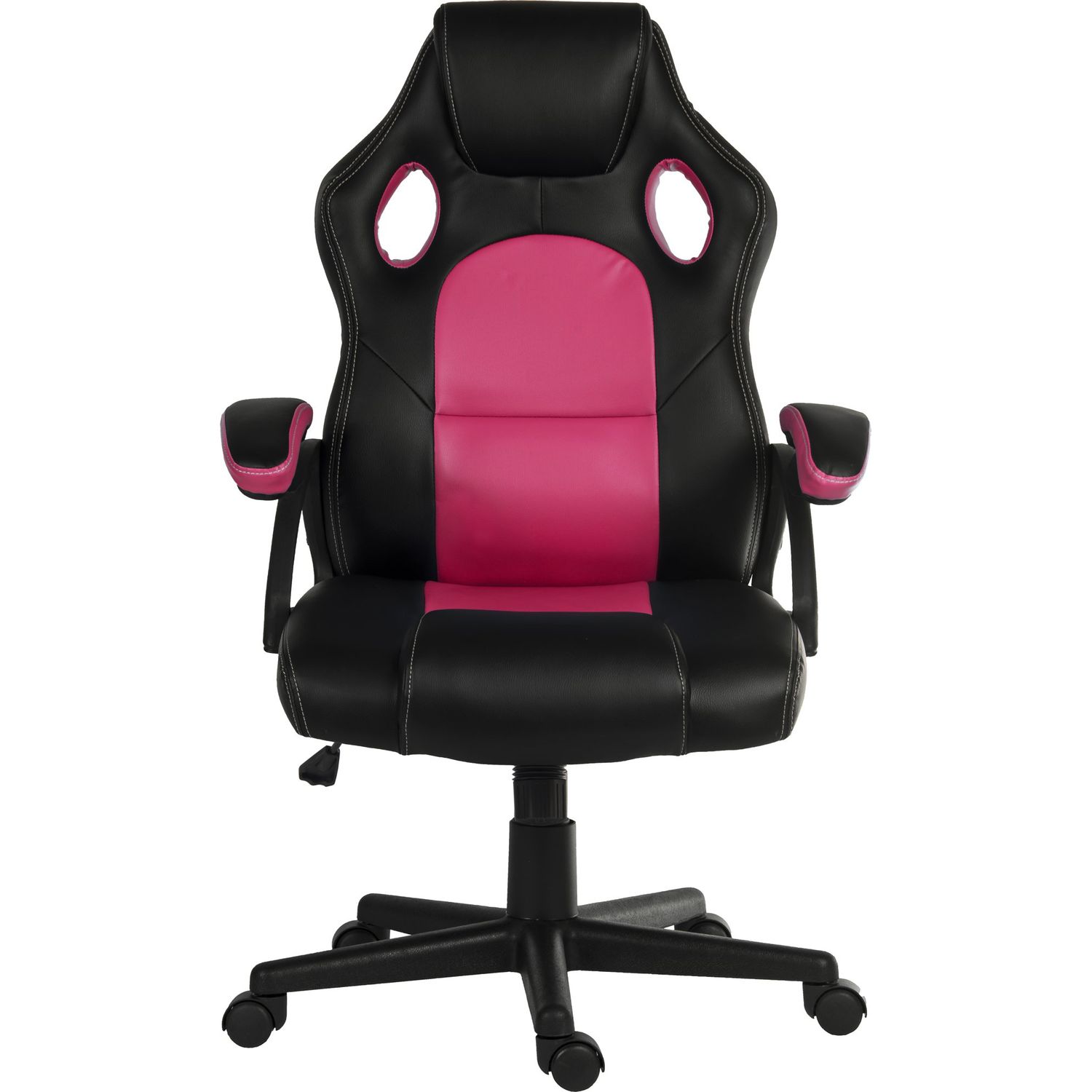 Teknik Kyoto Contemporary Gaming Chair with Fixed Arms Pink - 6996