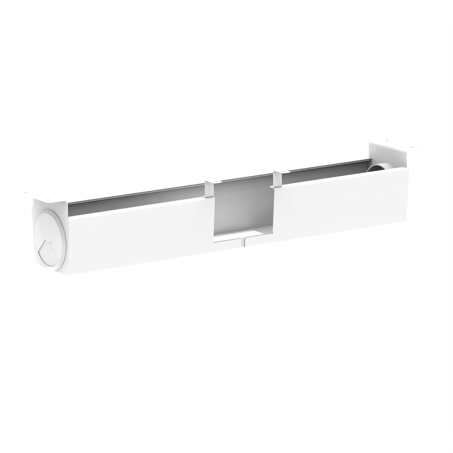 Dynamic Universal Telescopic Cable Tray - White