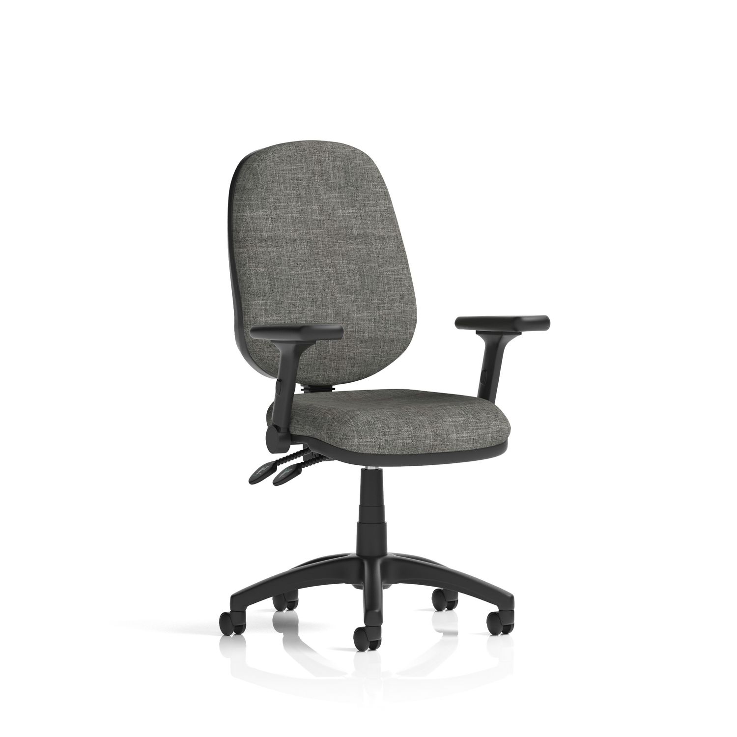 Eclipse Plus II Lever Task Operator Chair -  Charcoal
