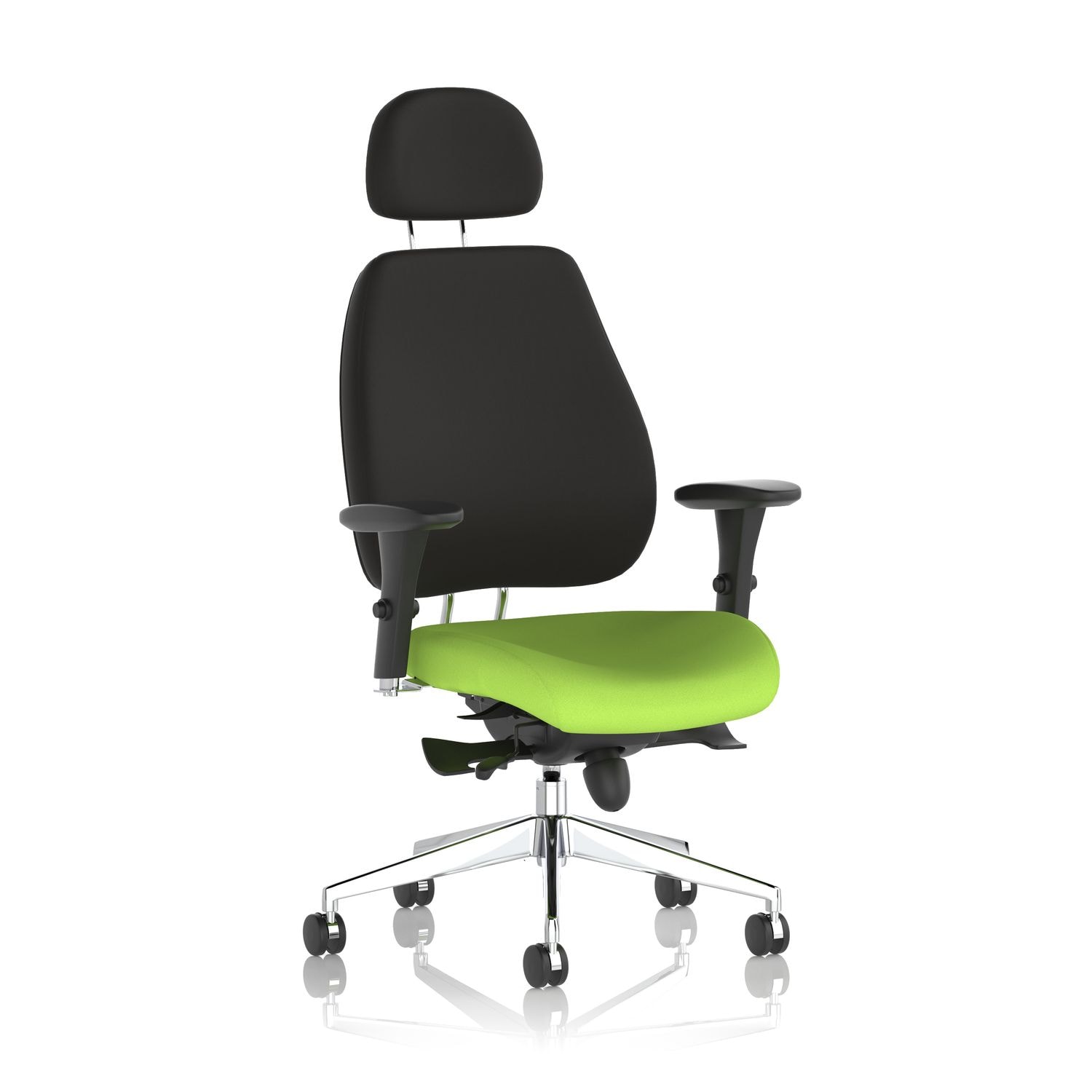 Chiro Plus Bespoke Colour Seat Tabasco Orange with Headrest