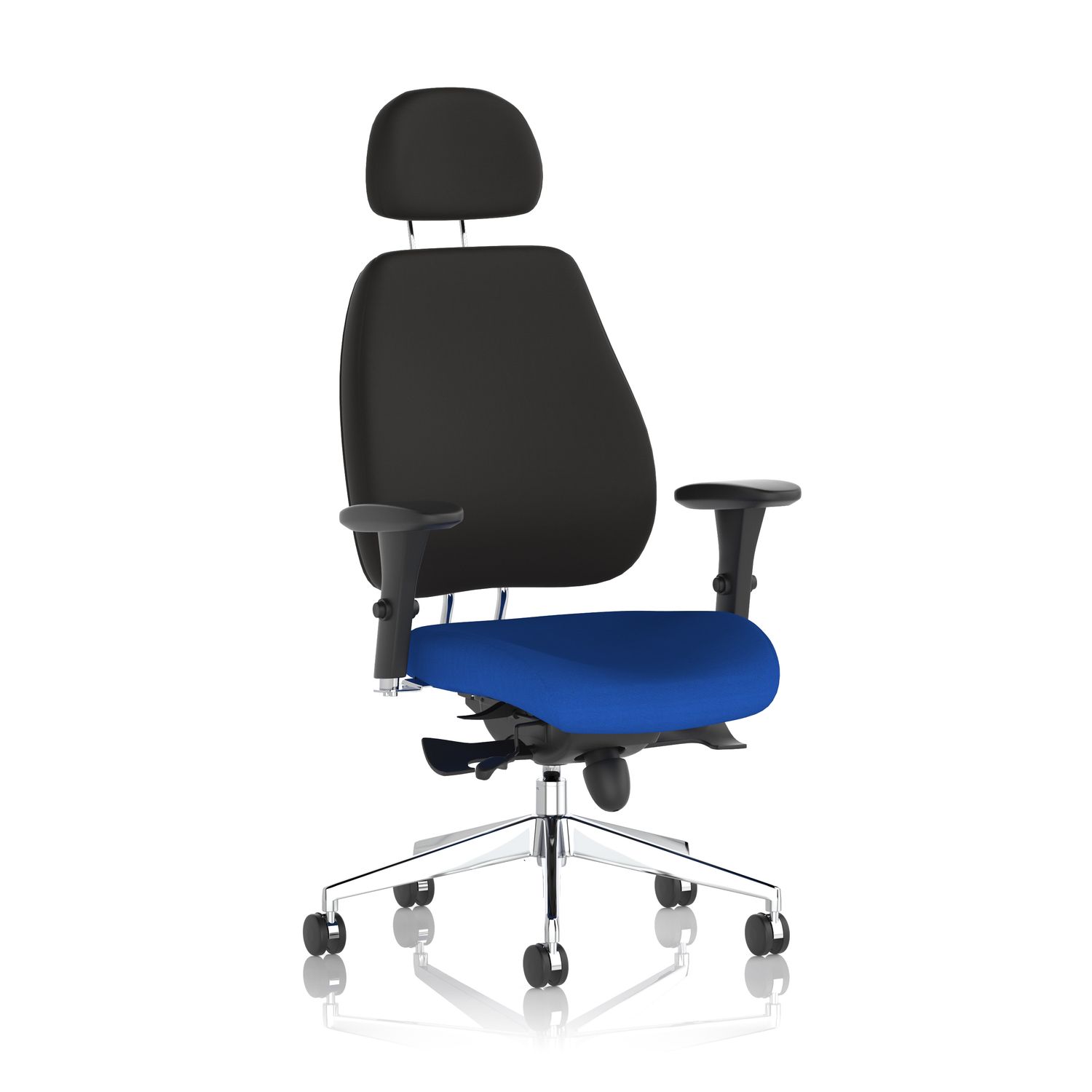 Chiro Plus Bespoke Colour Seat Ginseng Chilli with Headrest