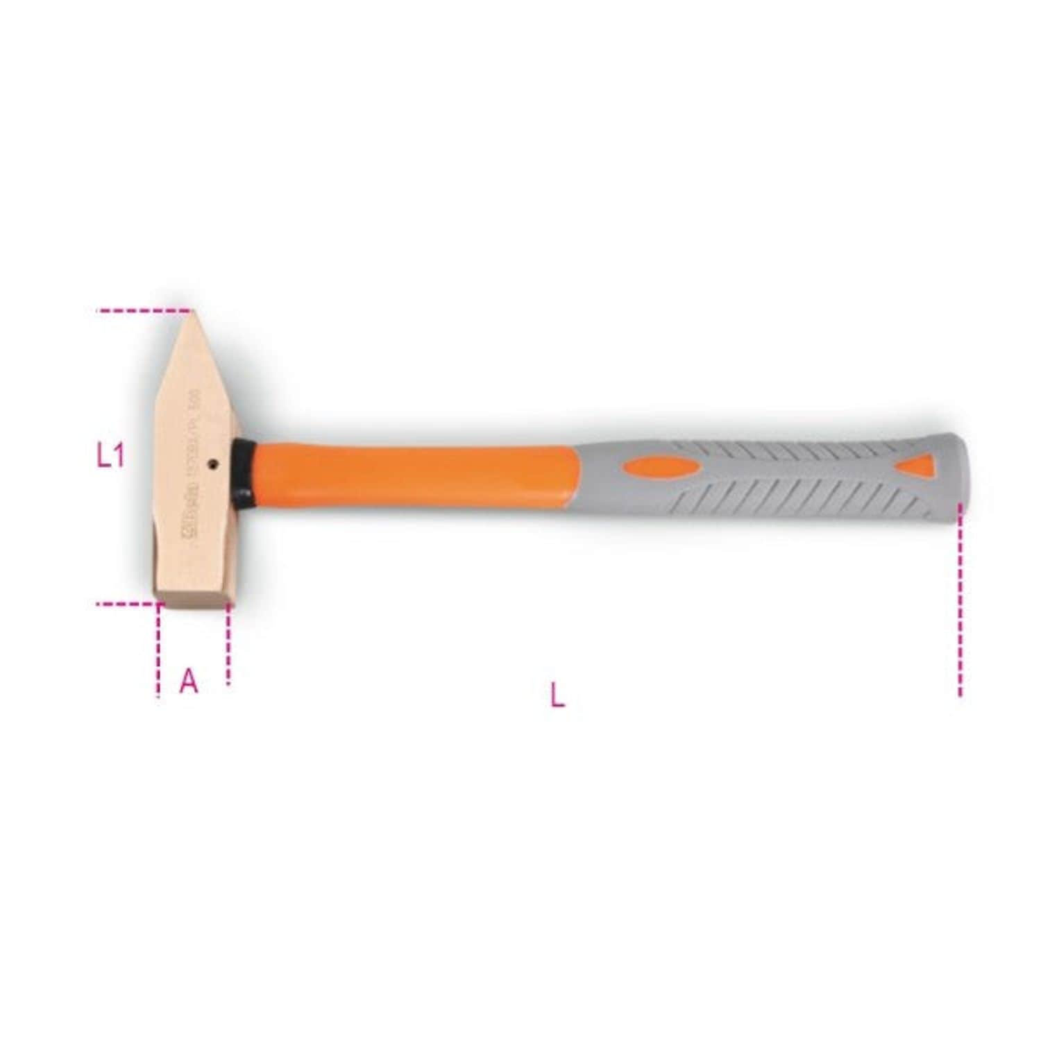 Beta 1370BA/PL 1000-Spark Proof Engineer Hammer
