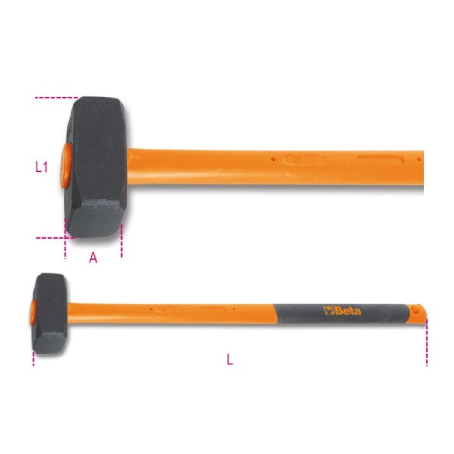 Beta 1381T 4000-Sledge Hammer Fibre Shafts