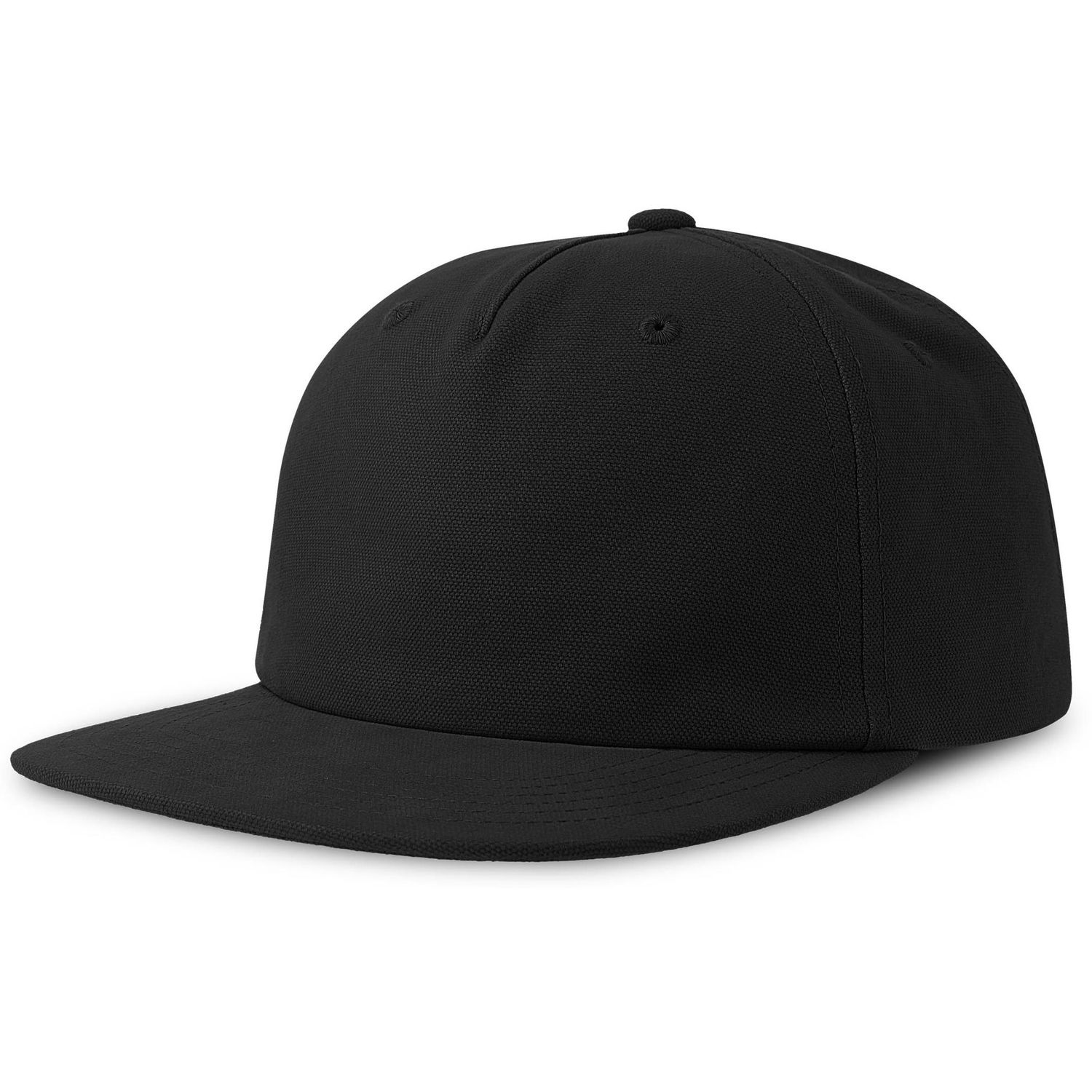 Atlantis Cruz Snapback 5 Panel Sustainable Cap Black One Size