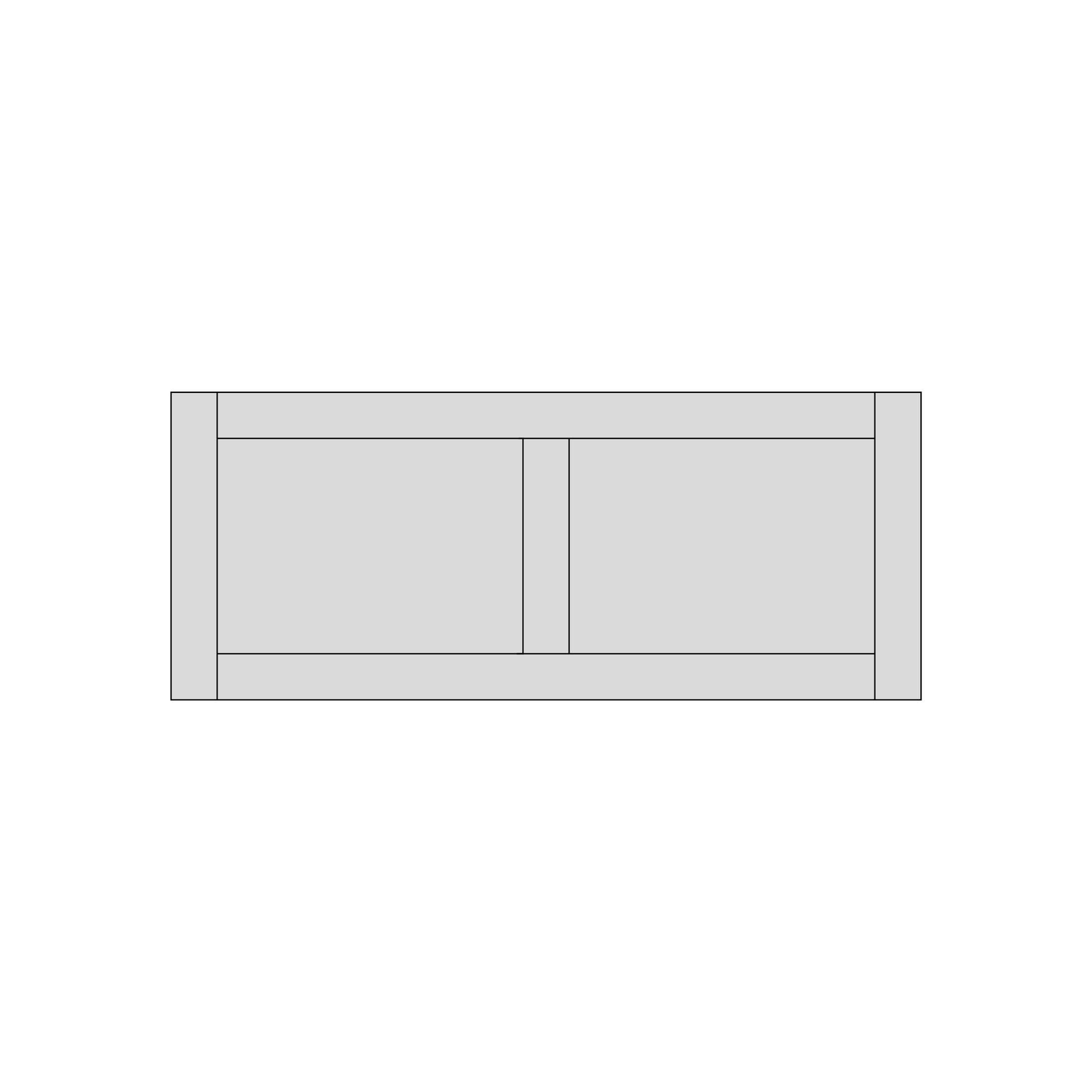 OS Doors Taunton Ontario Maple 22mm 2 Panel Headboard 6ft