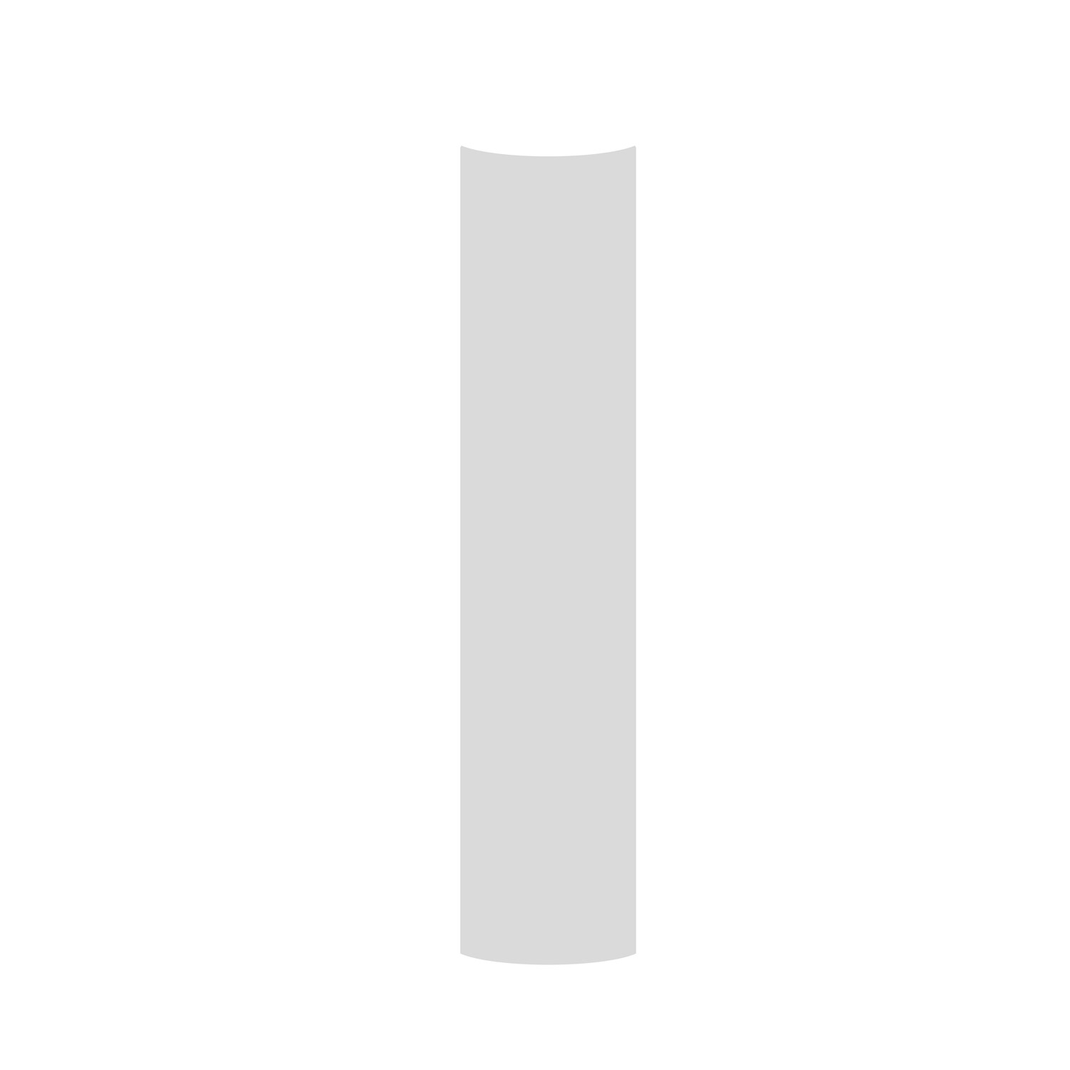 OS Doors Trenton Magnolia 300mm Curved Bedroom Door - 2150 x 300mm
