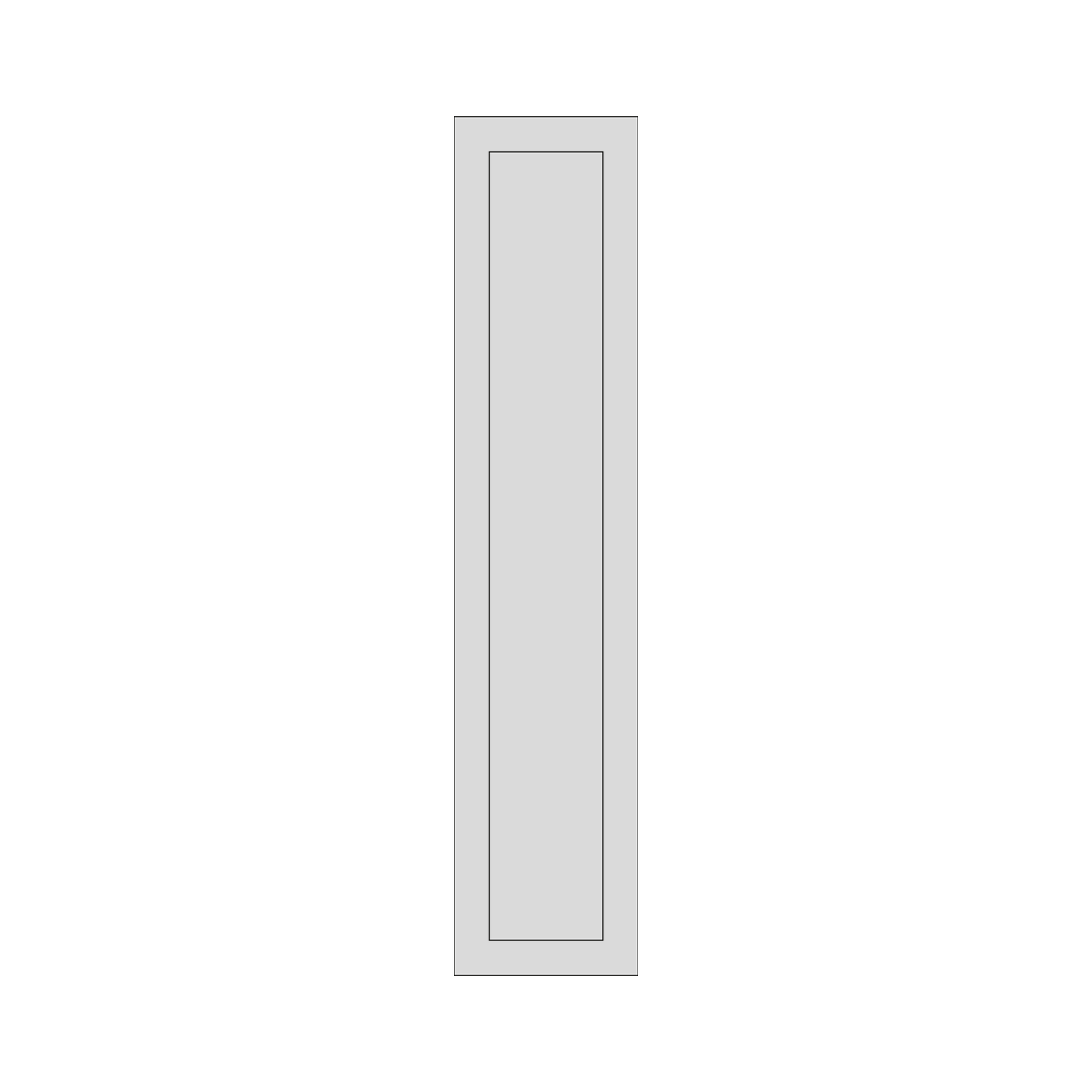 OS Doors Trenton Superior Matt Heritage Green Bedroom Single Panel Door - 2400 x